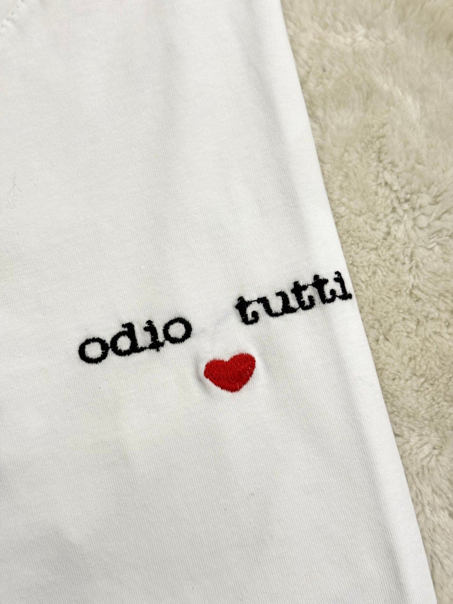 T-Shirt “Odio tutti”