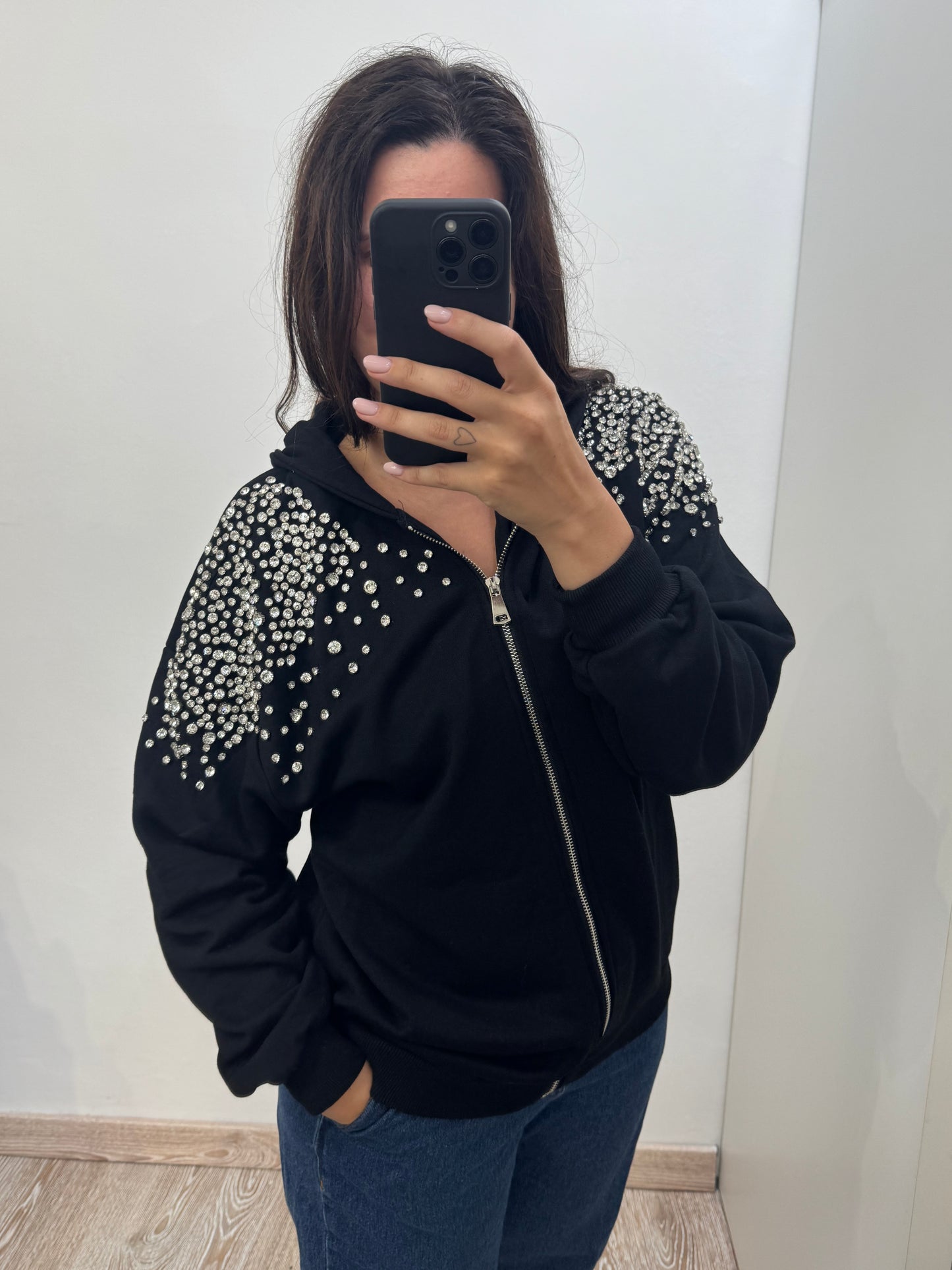Felpa Strass