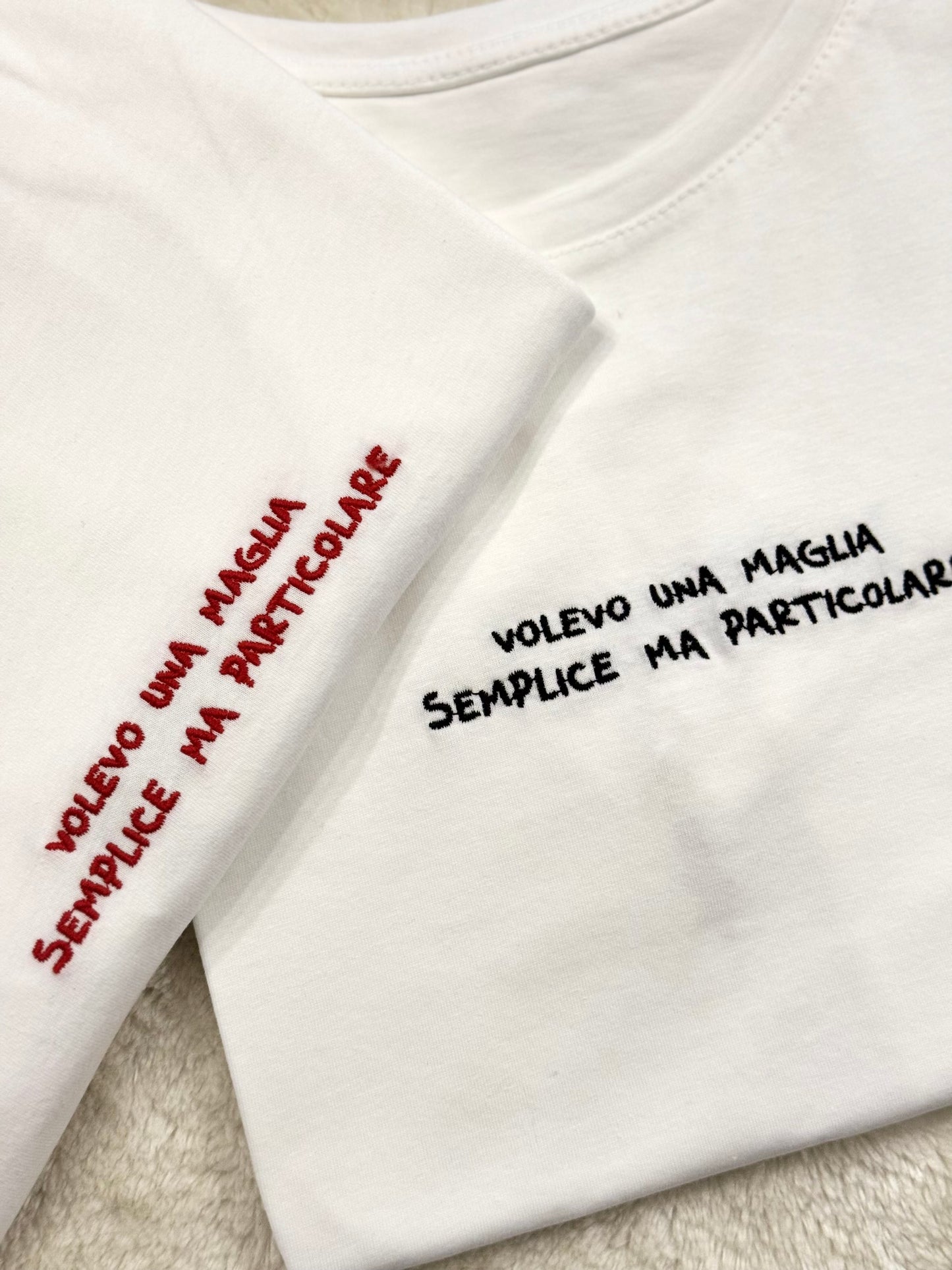 T-Shirt semplice ma particolare