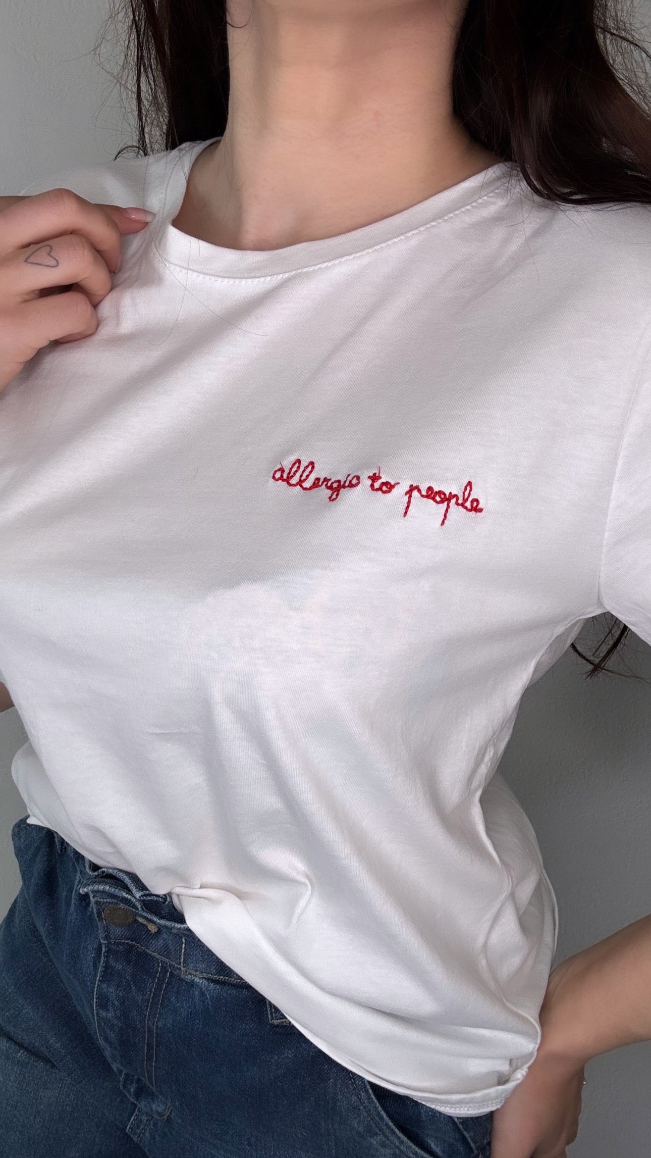 T-Shirt “Allergic to people”