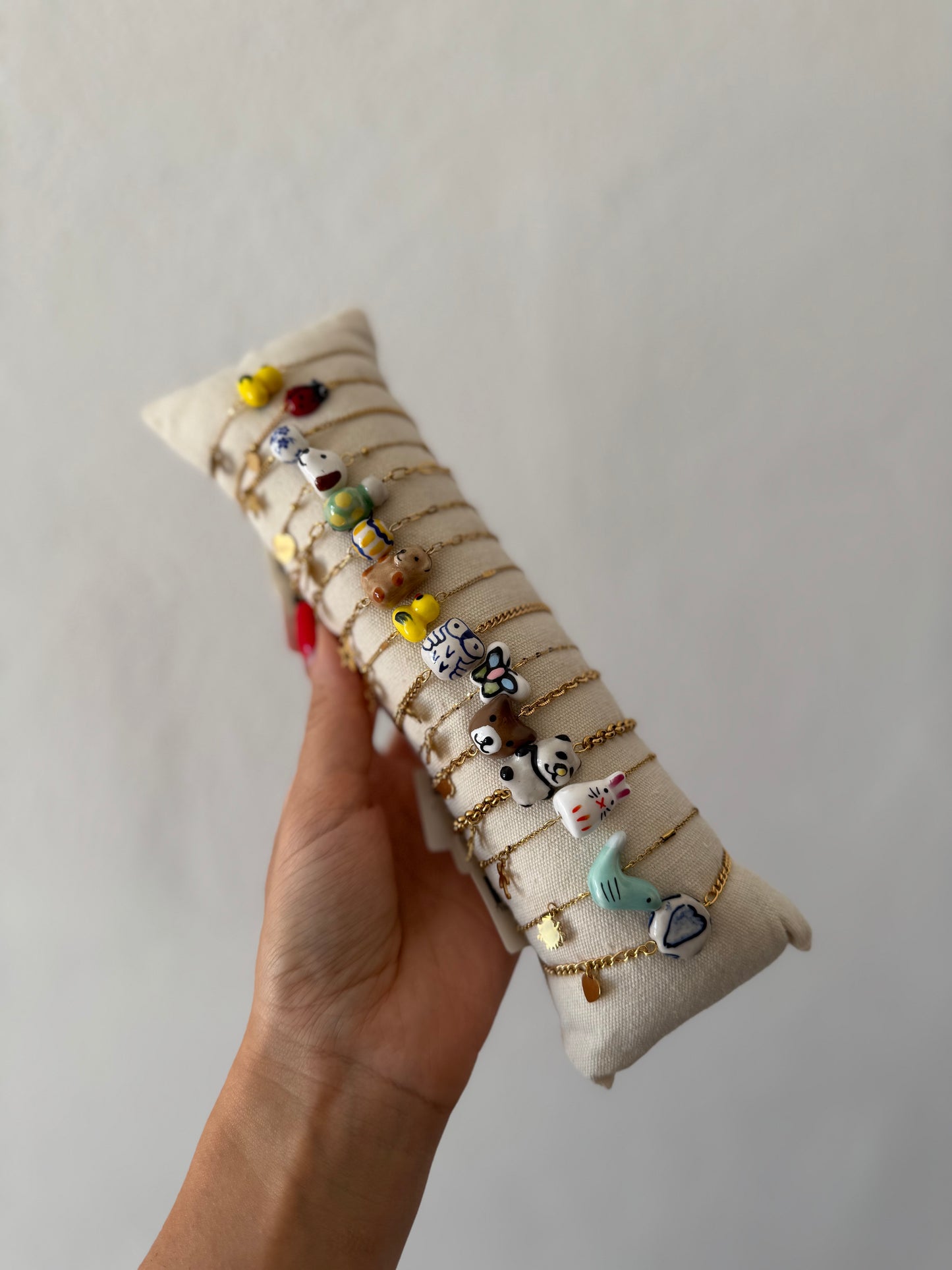 Bracciale Matilda ciondolo in ceramica