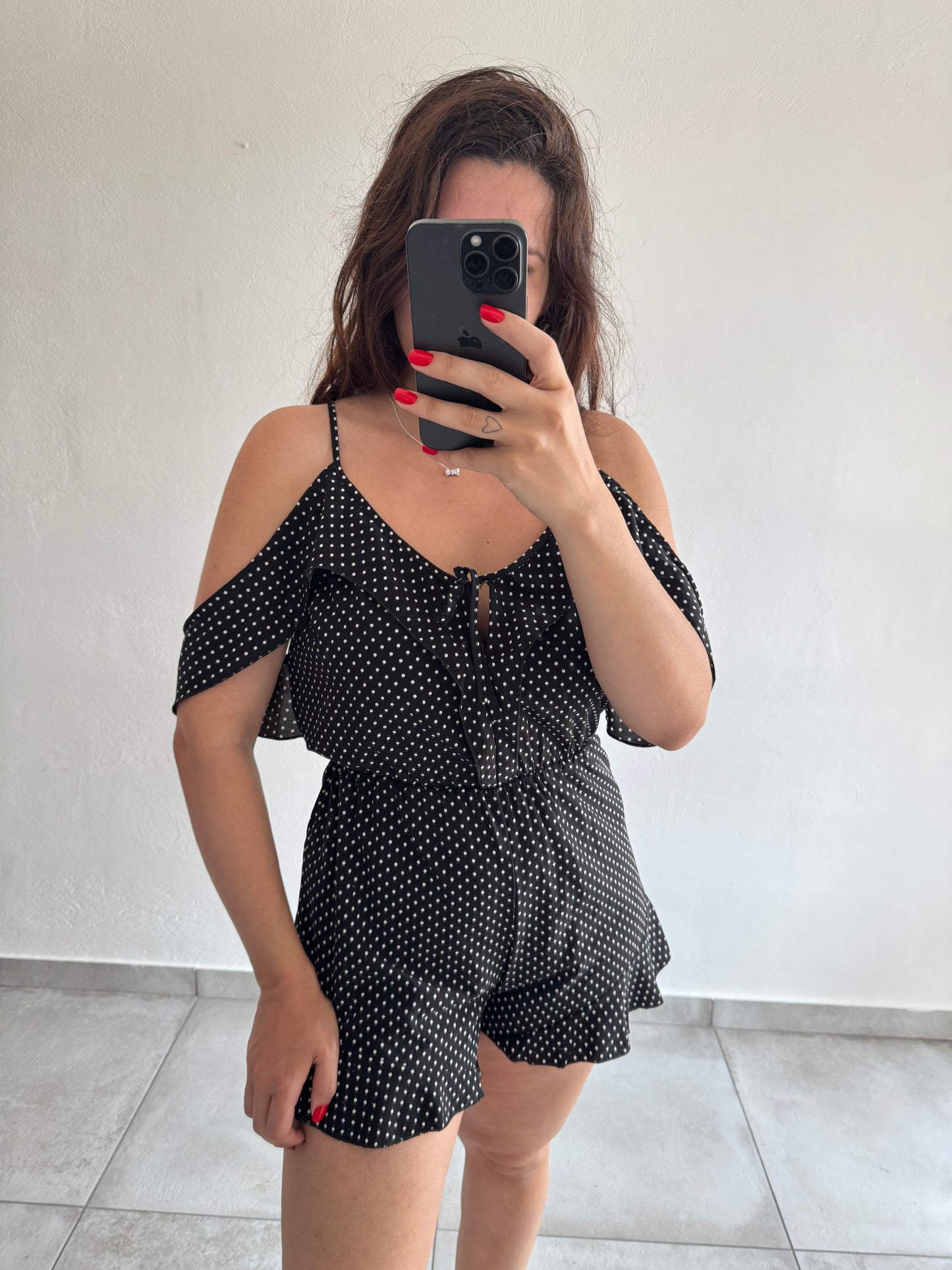Tuta jumpsuit corta