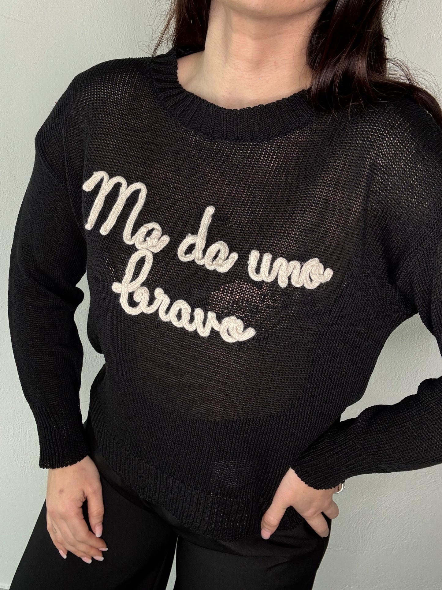 Maglioncino “Ma da uno bravo”