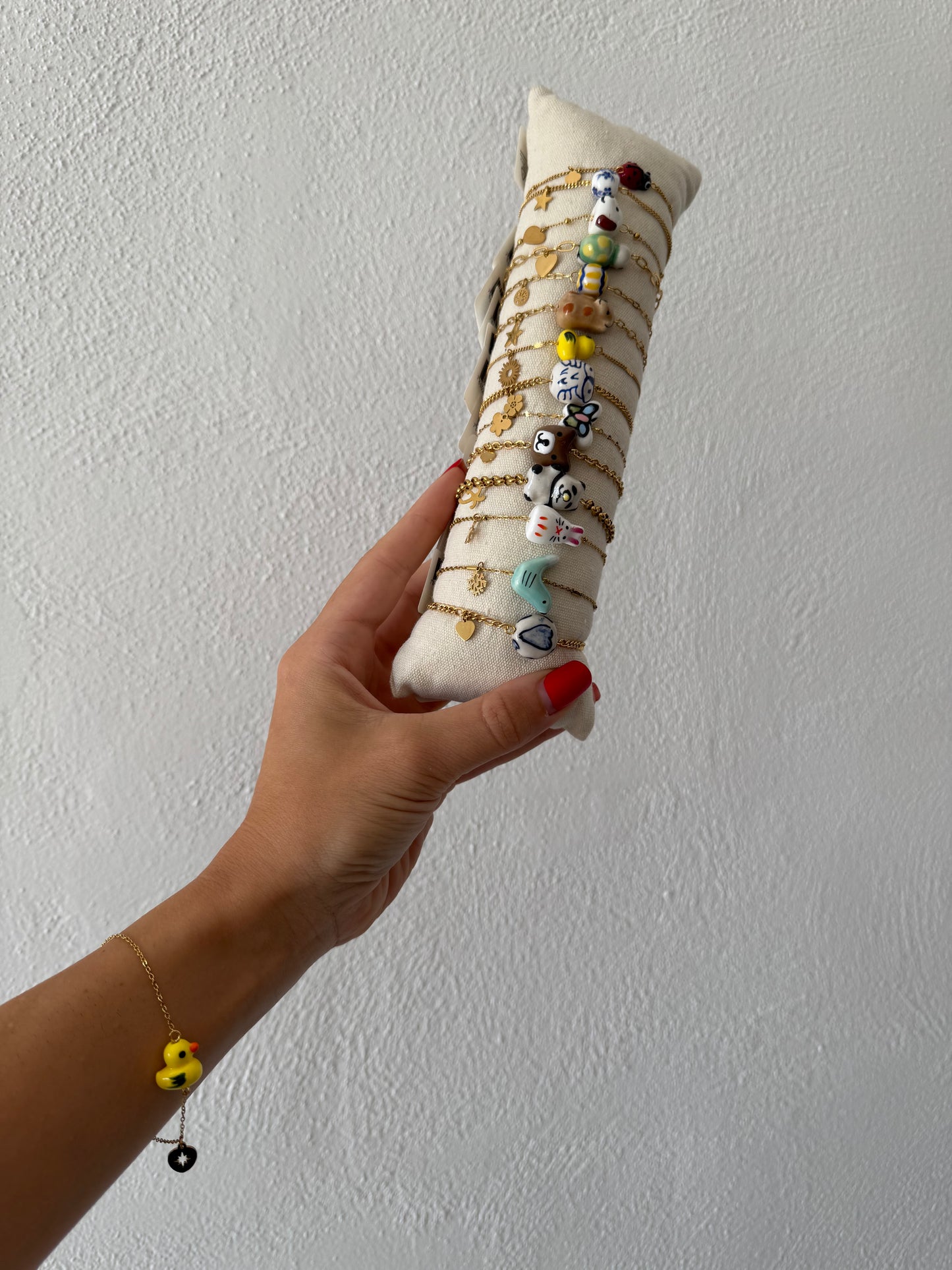 Bracciale Matilda ciondolo in ceramica