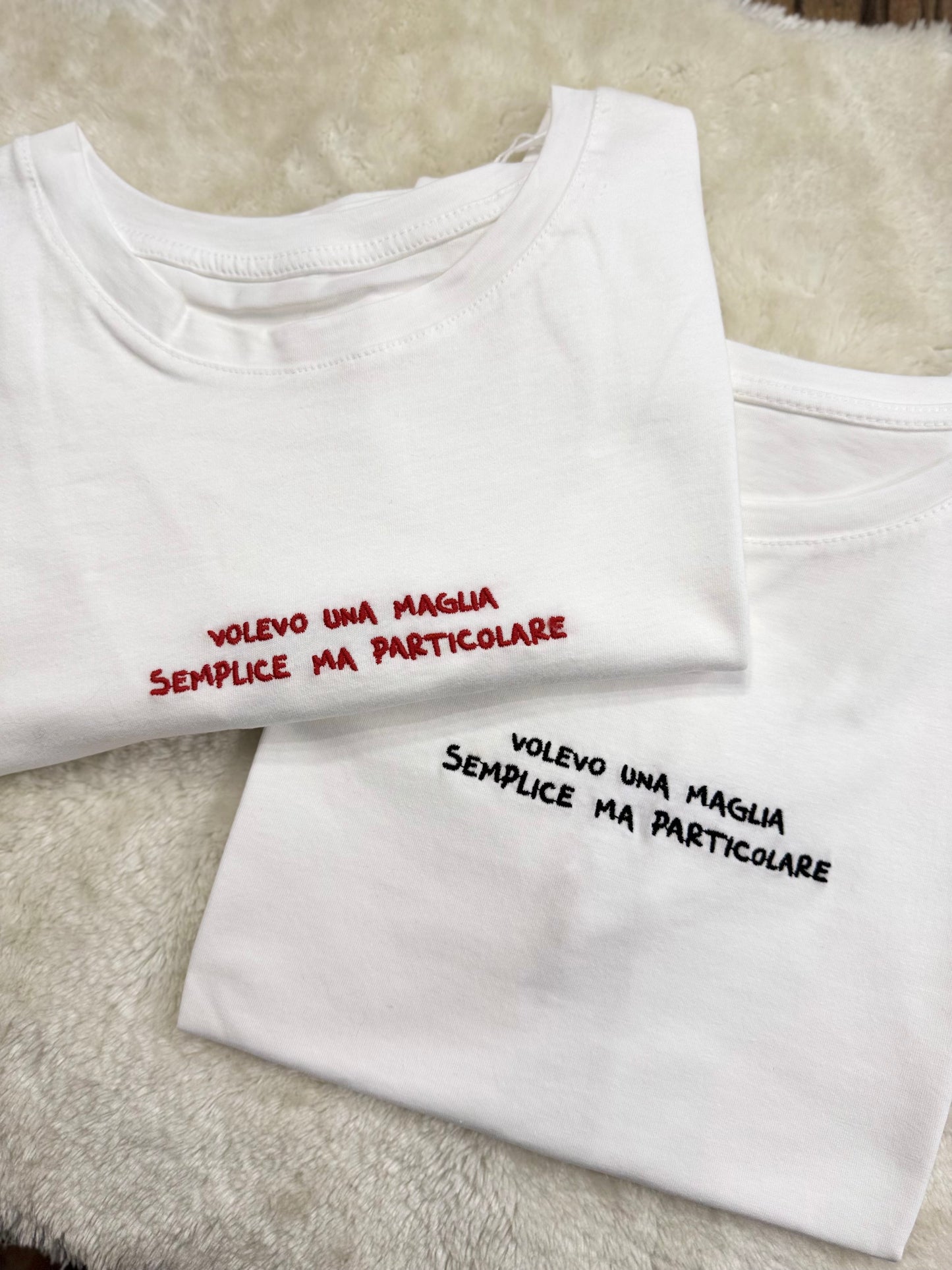 T-Shirt semplice ma particolare