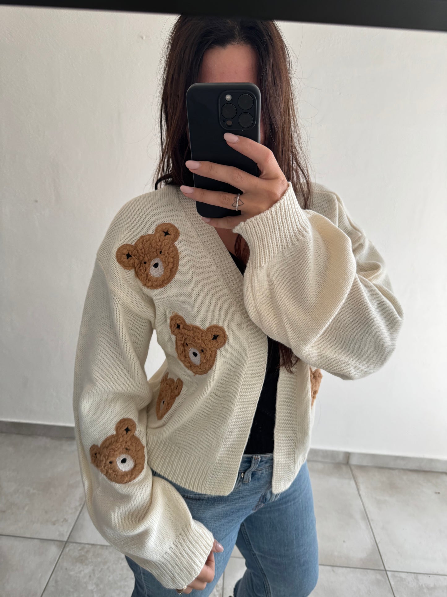 Cardigan teddy