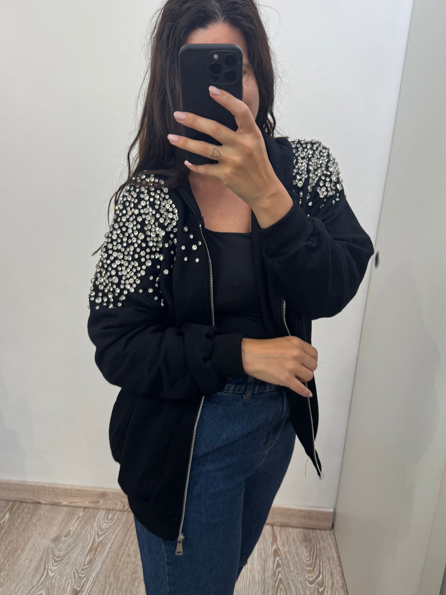 Felpa Strass