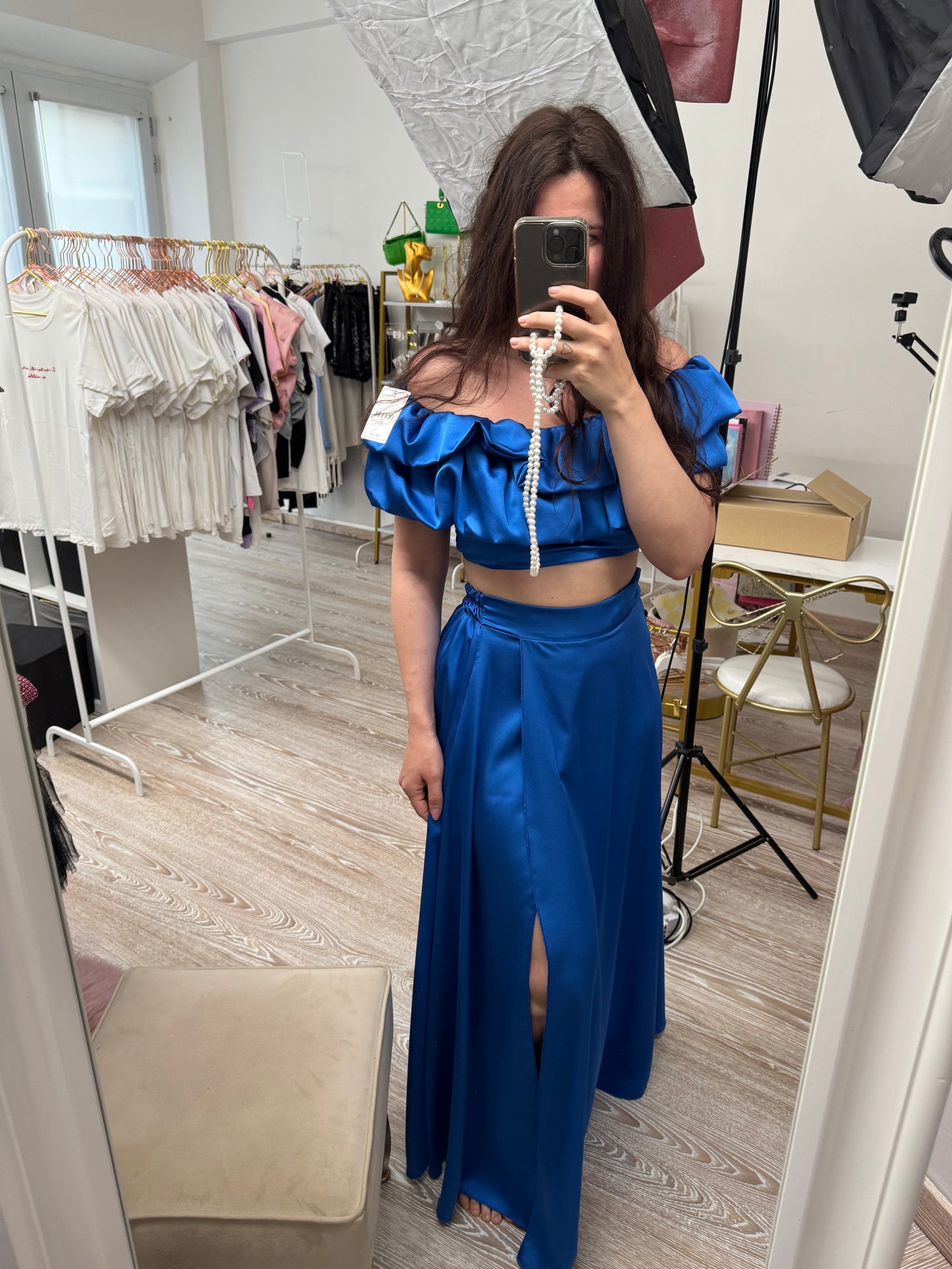 Coordinato top e gonna