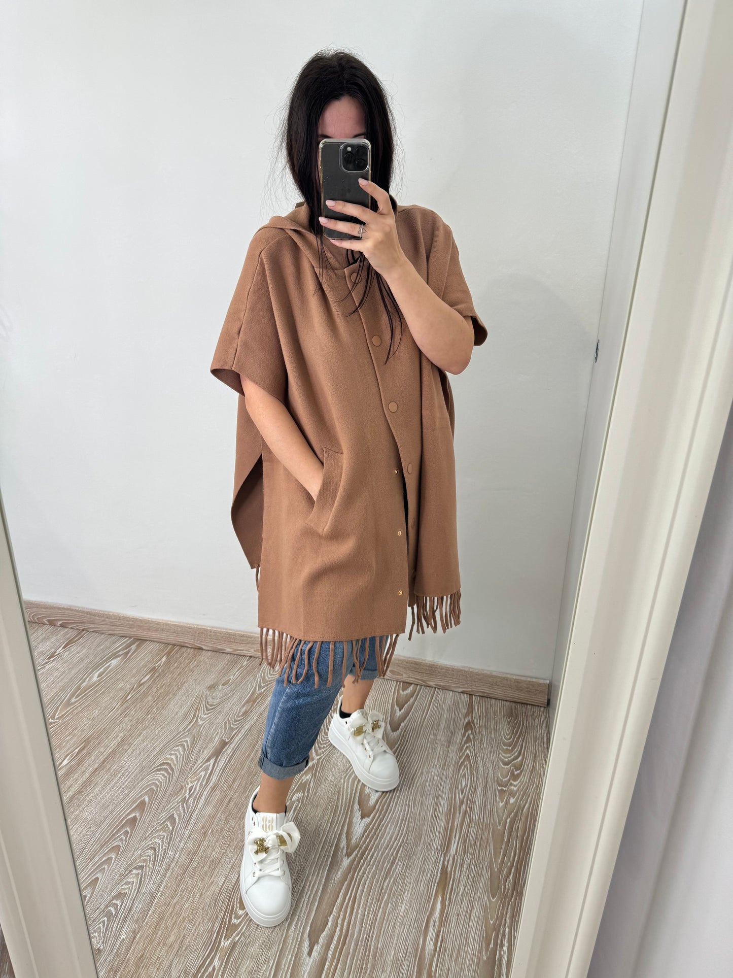 Cappotto poncho Hailey