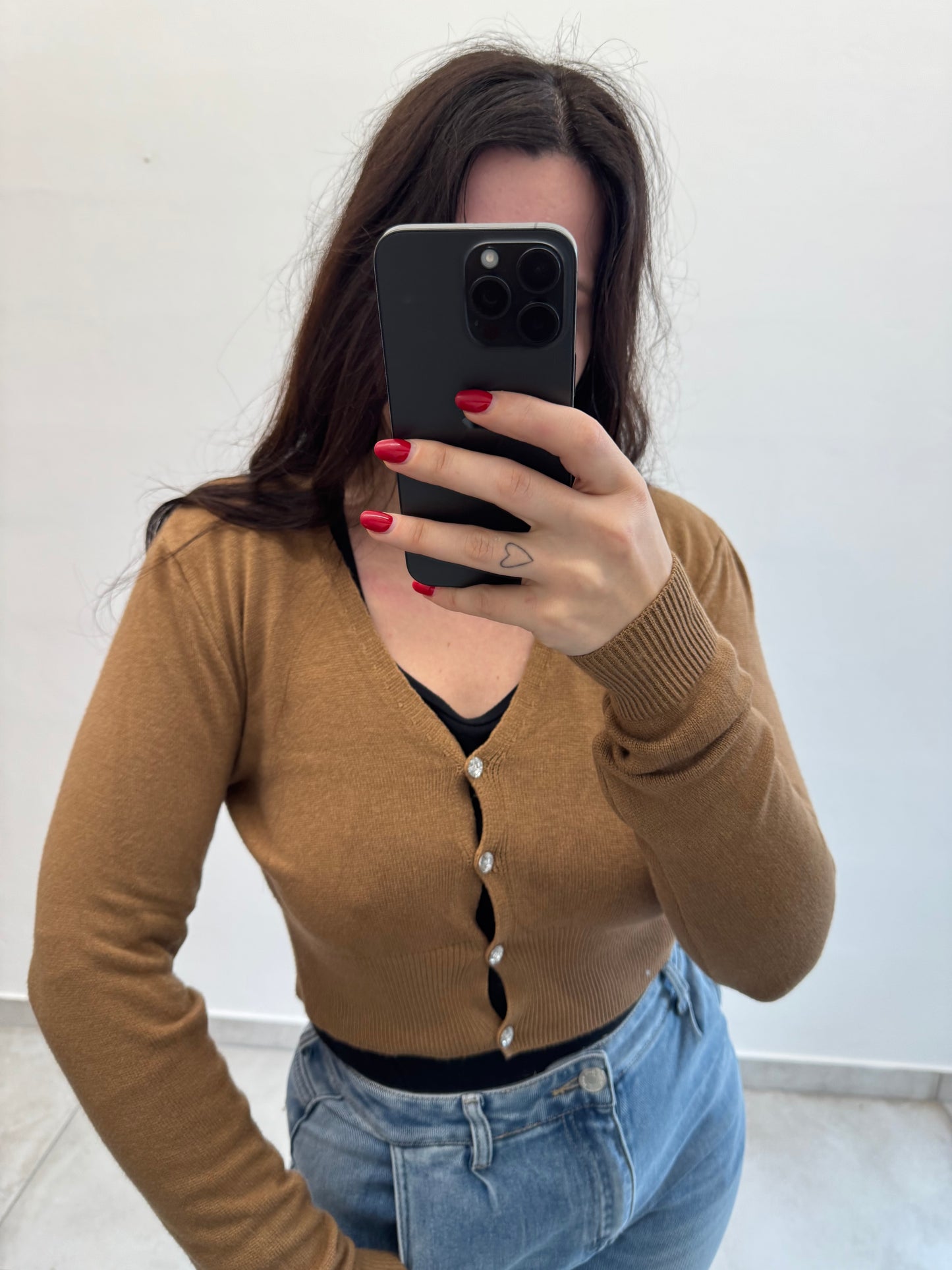 Cardigan corto Fabiola