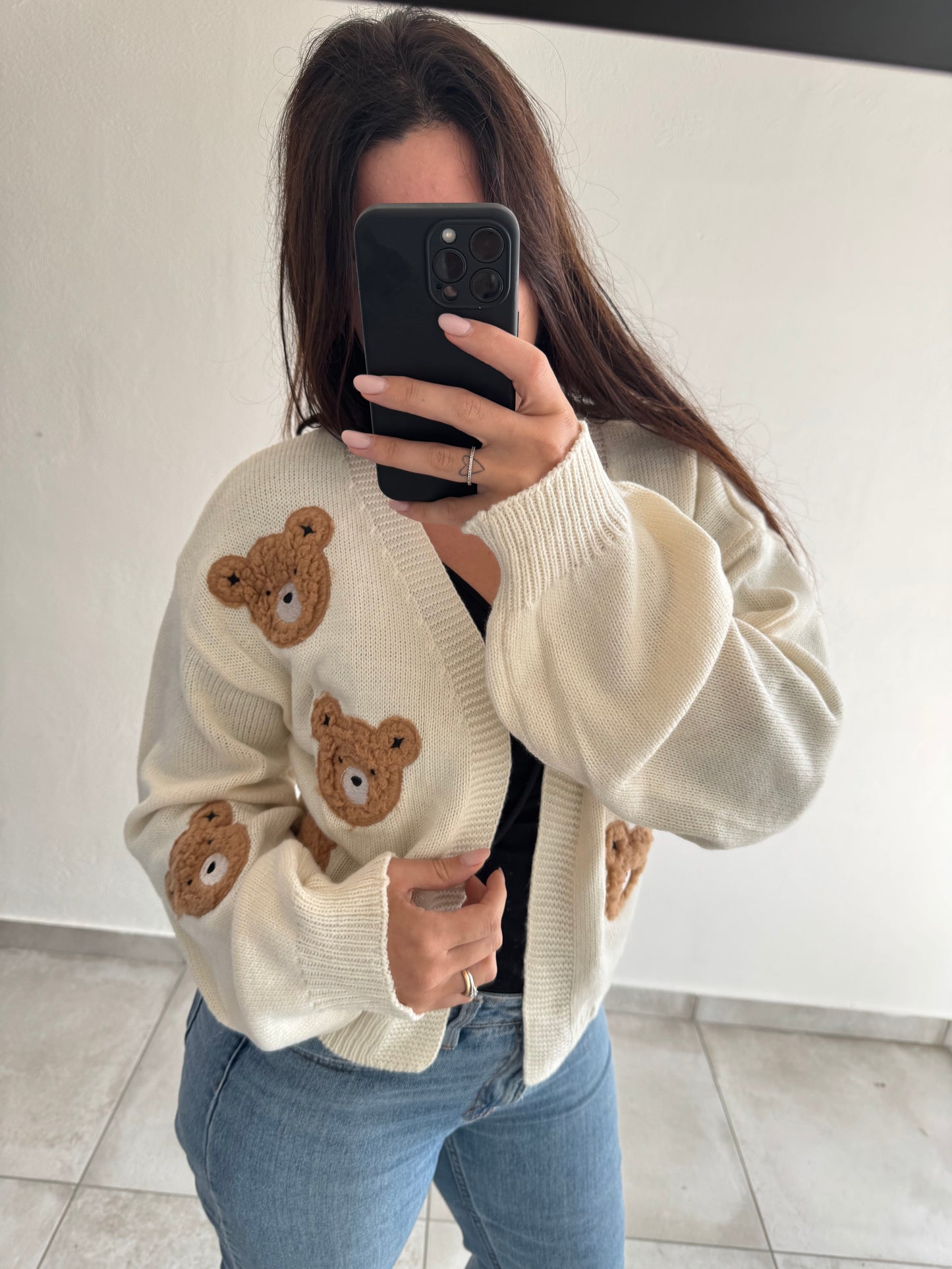 Cardigan teddy