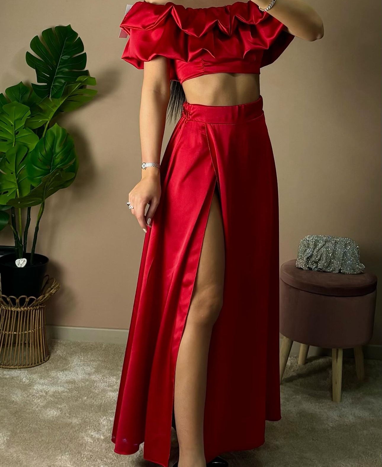 Coordinato top e gonna