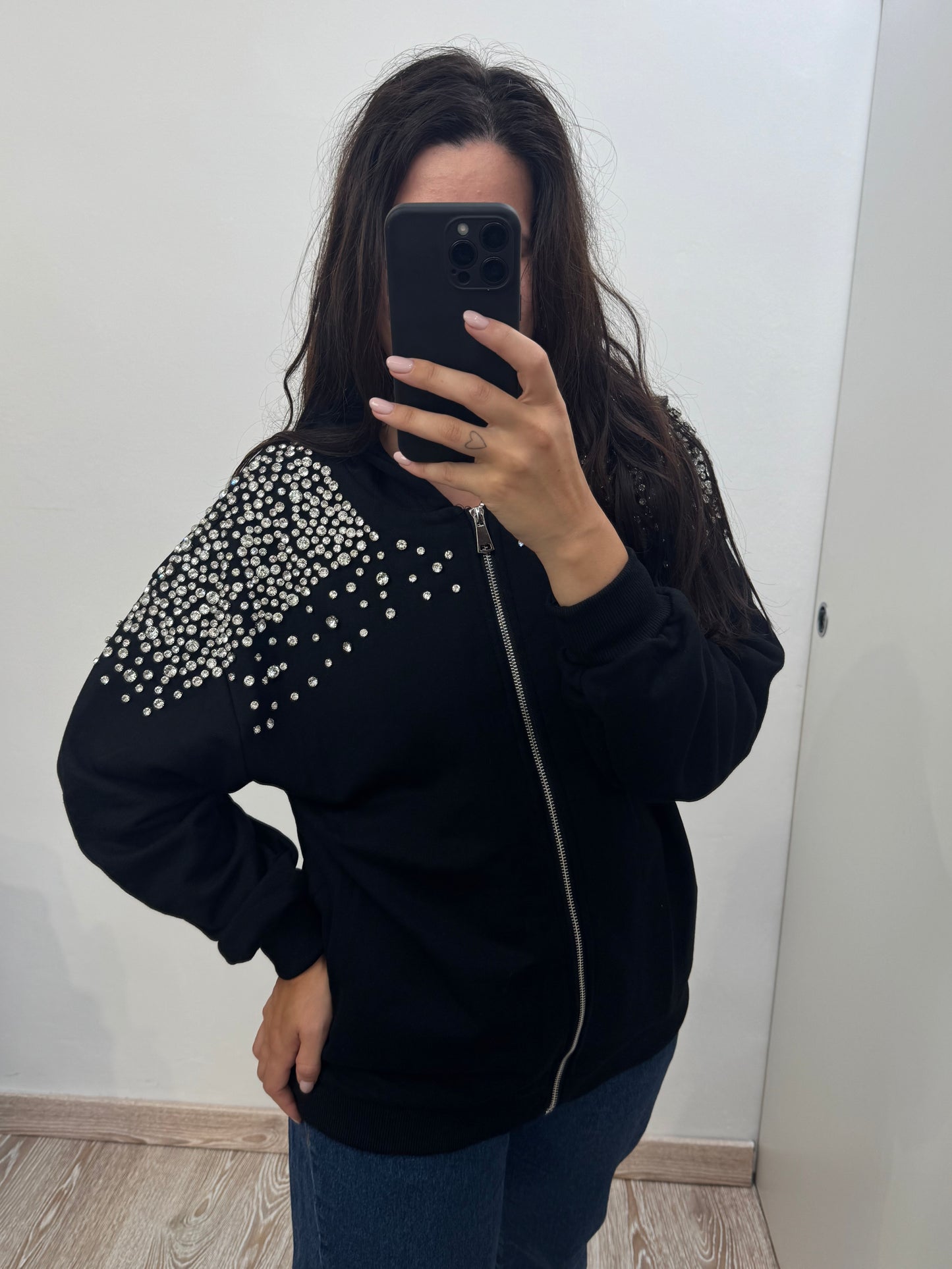 Felpa Strass