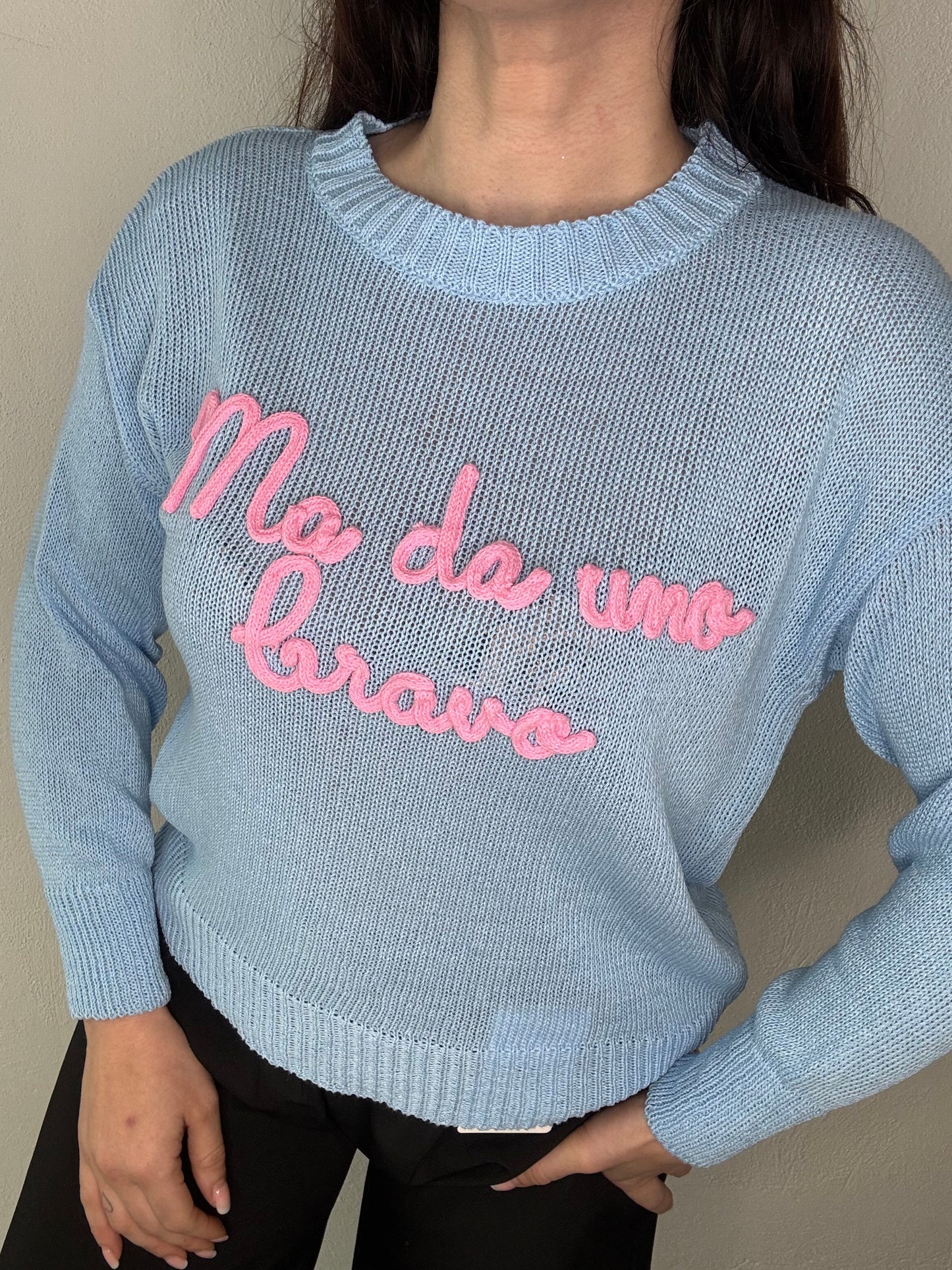 Maglioncino “Ma da uno bravo”