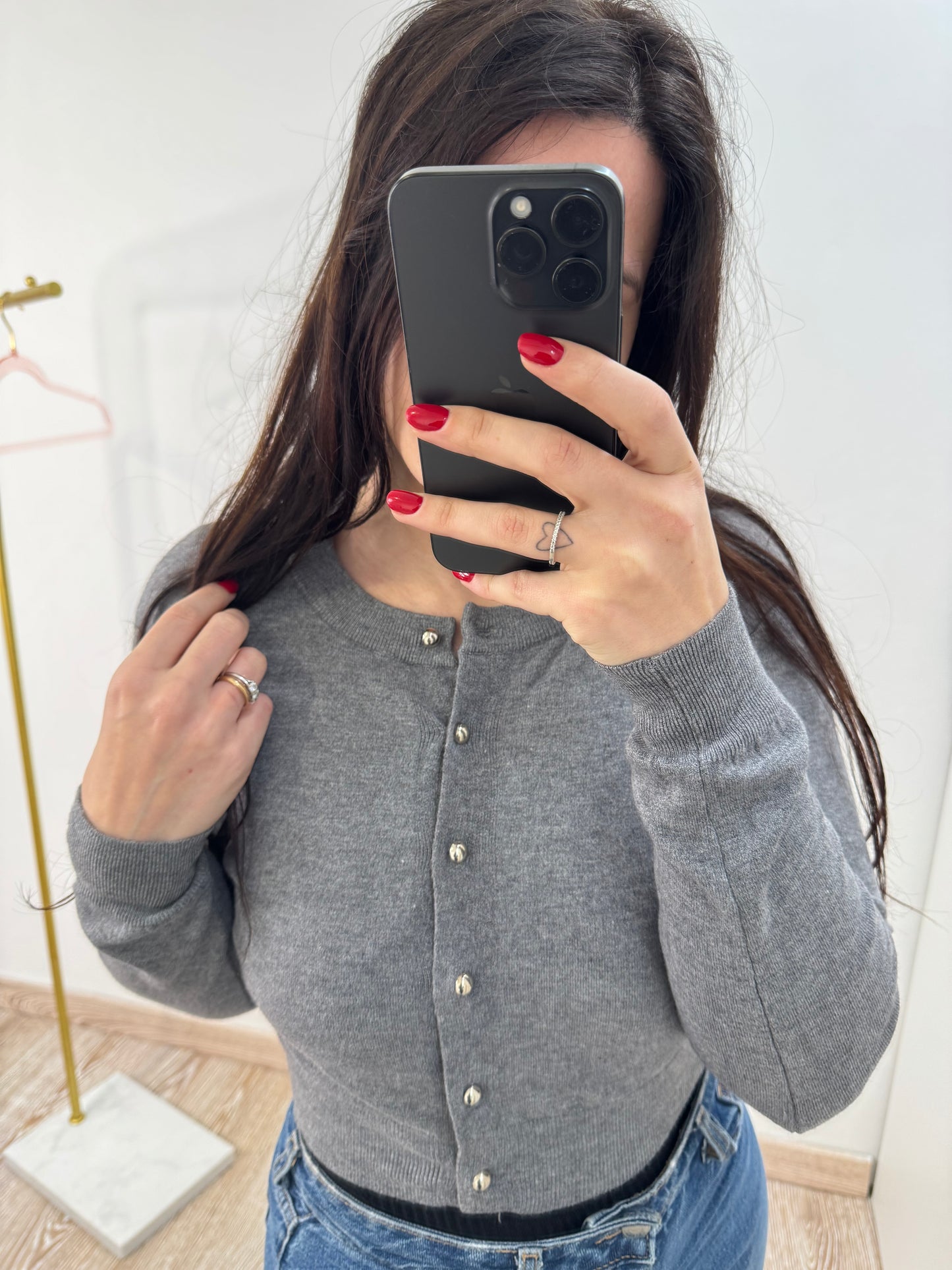 Cardigan corto