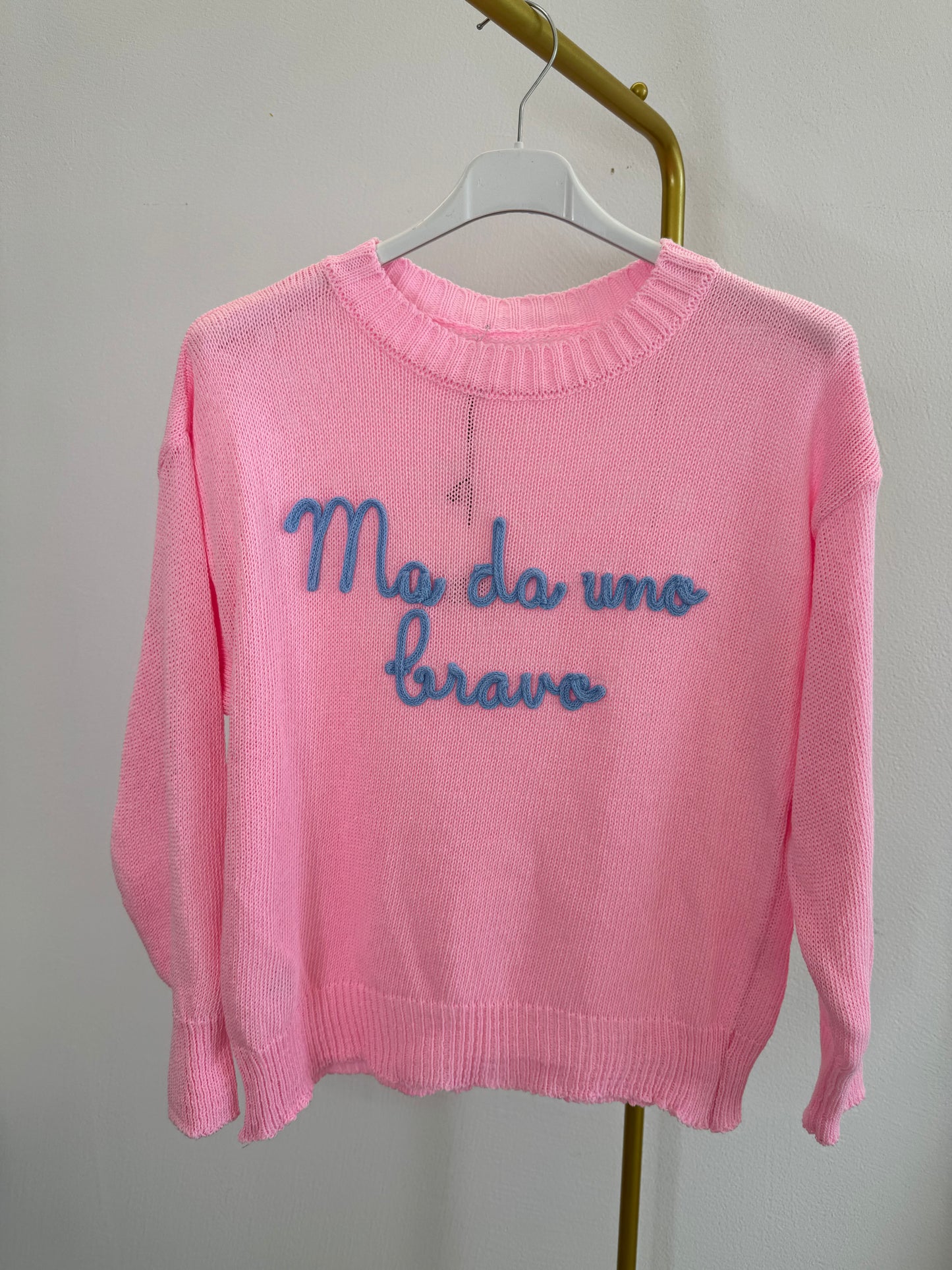 Maglioncino “Ma da uno bravo”