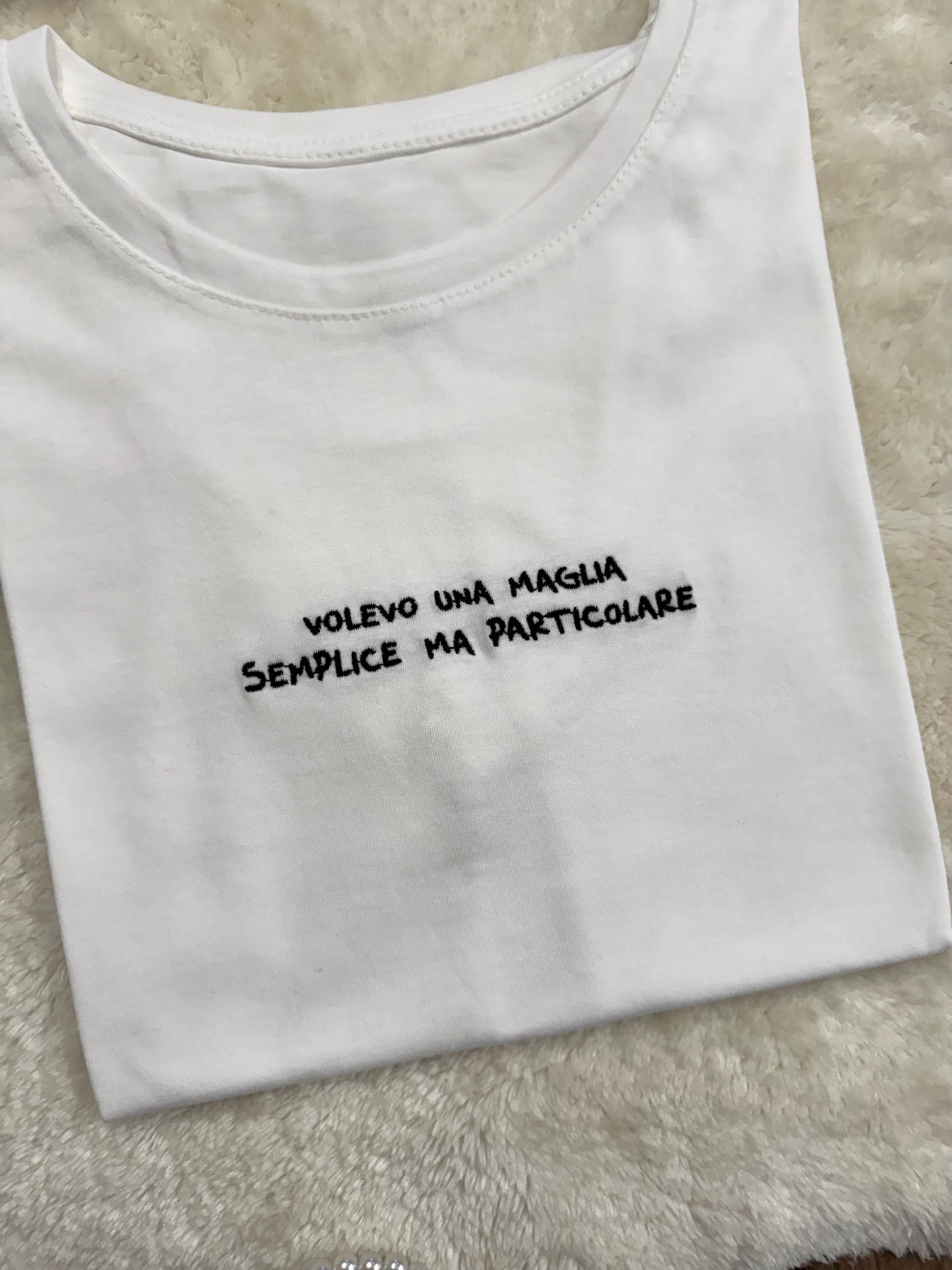 T-Shirt semplice ma particolare
