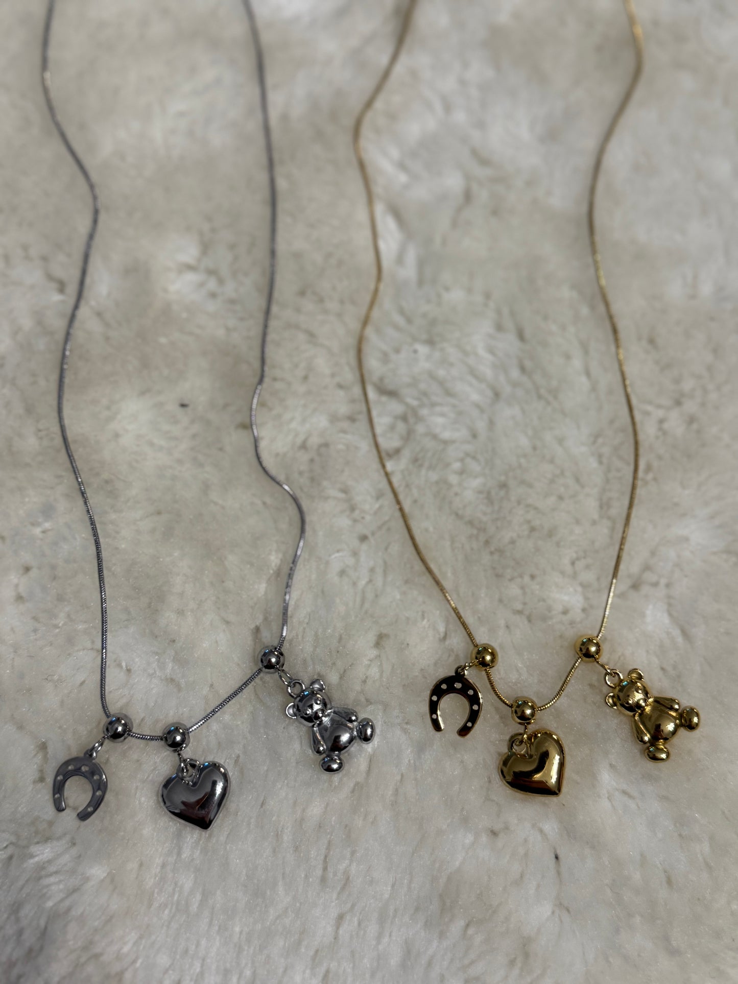 Collana Teddy Lucky