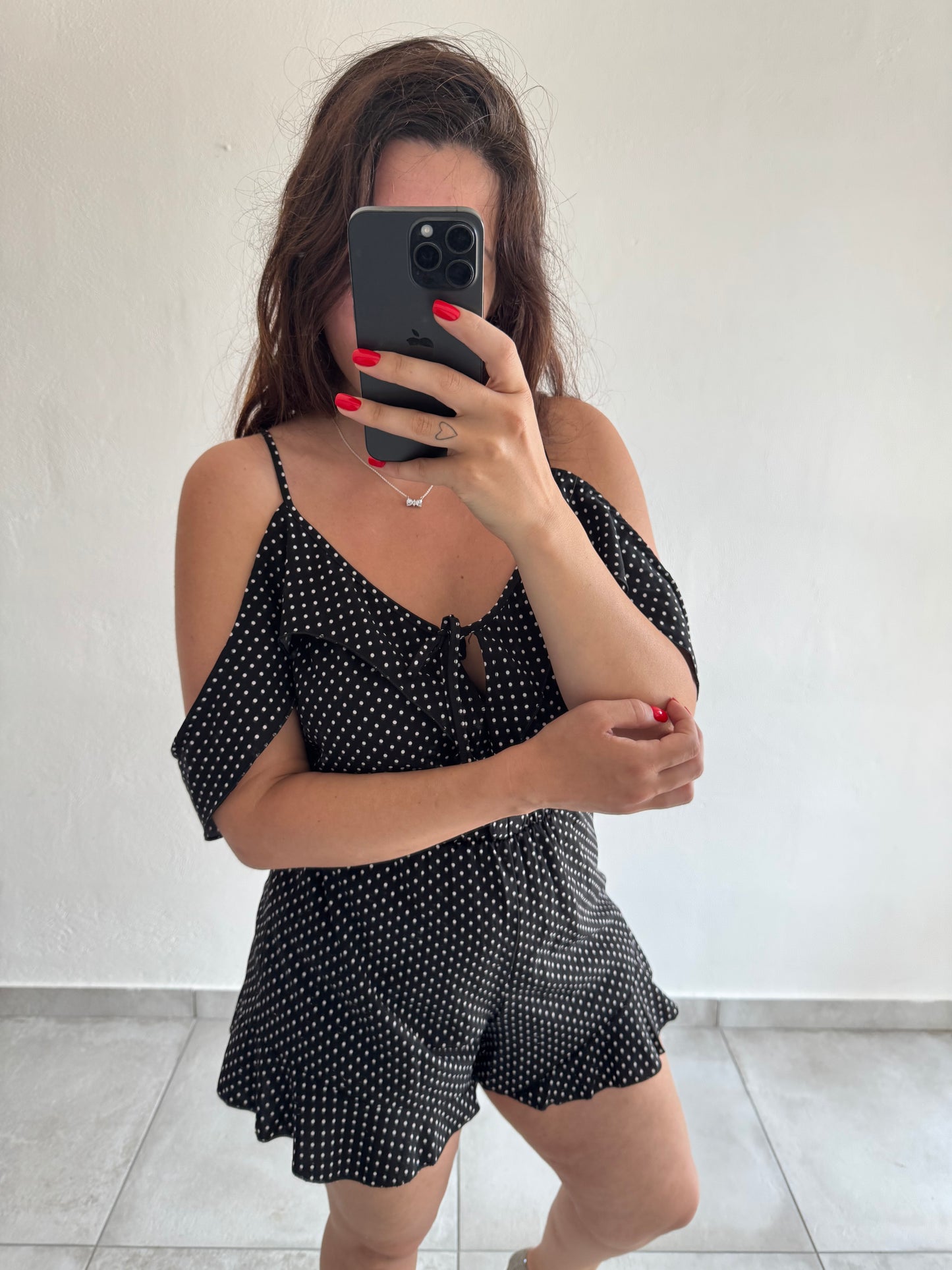Tuta jumpsuit corta