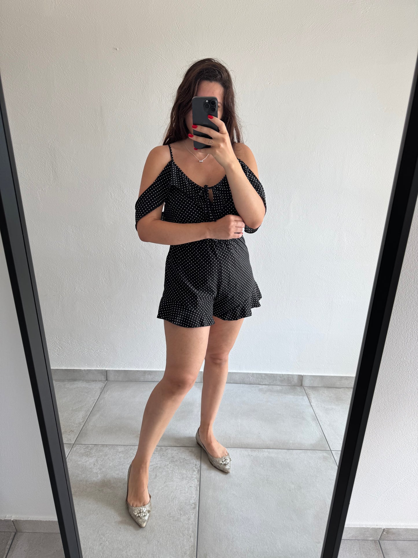 Tuta jumpsuit corta