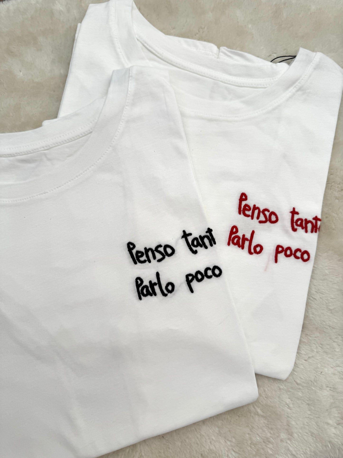 T-Shirt “penso tanto, parlo poco”