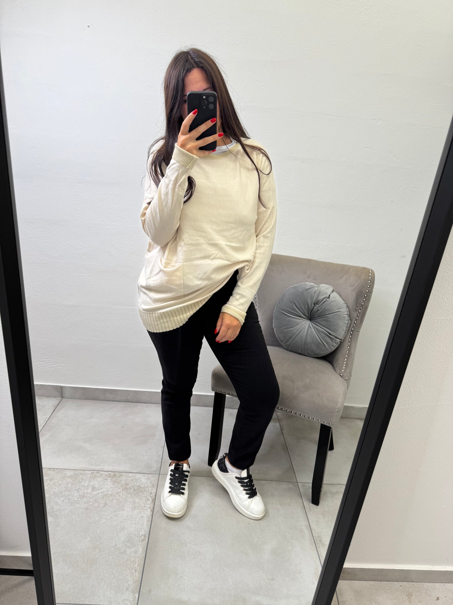 Pantalone jeans morbido Alexis