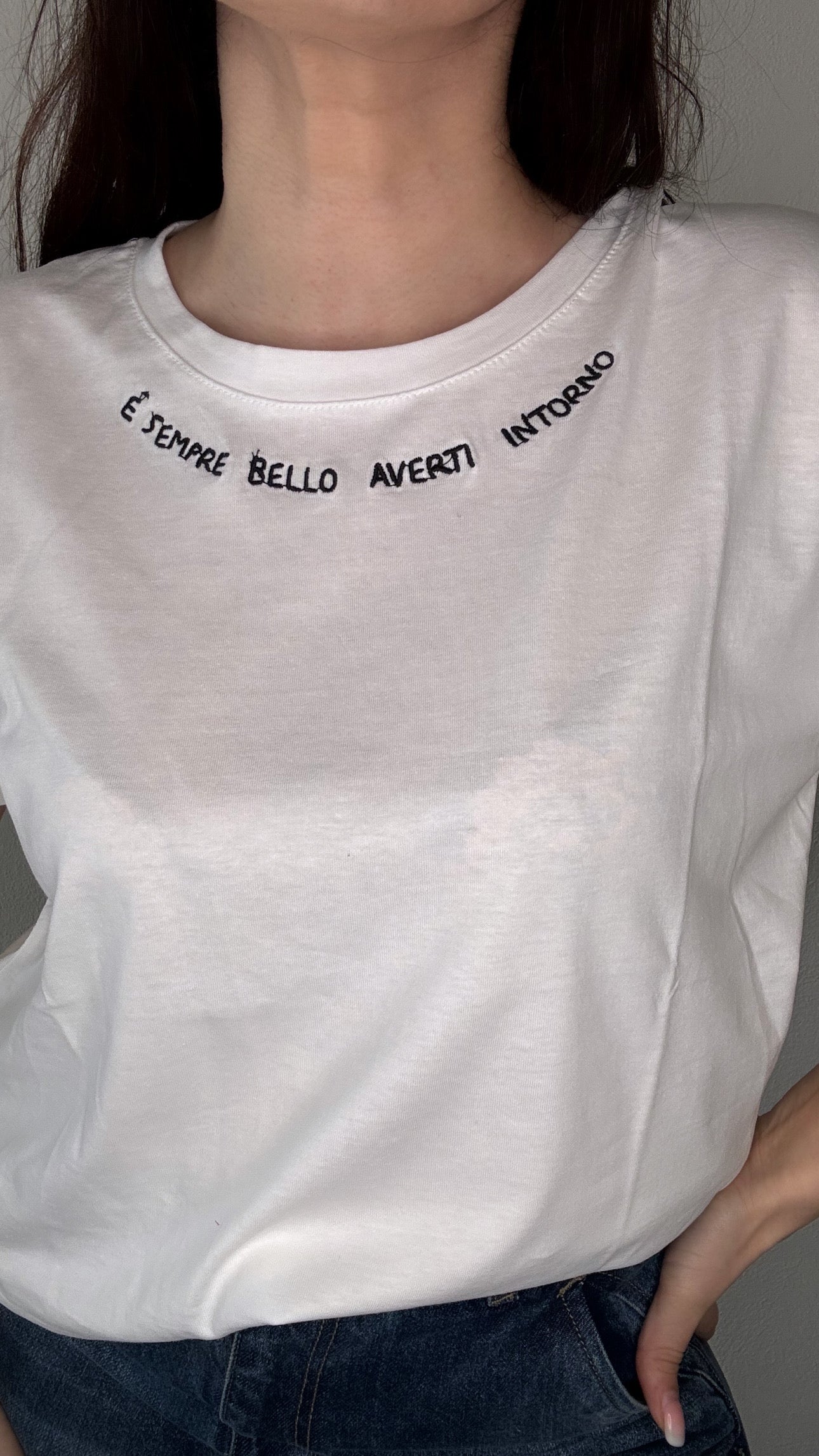 T-Shirt “è sempre bello averti intorno”