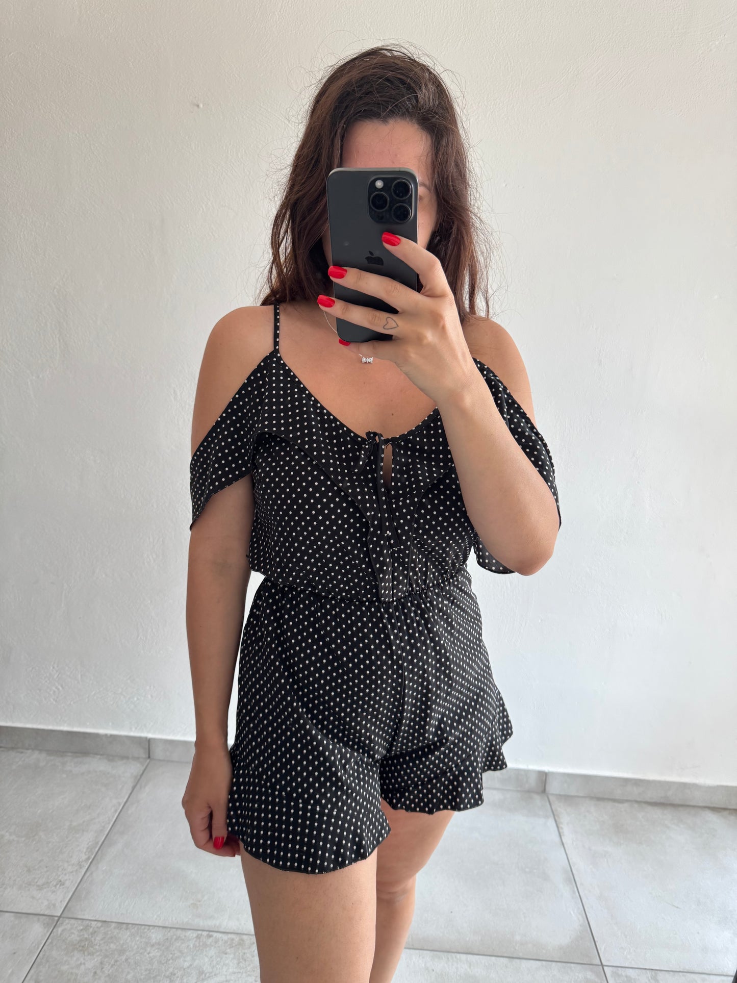 Tuta jumpsuit corta