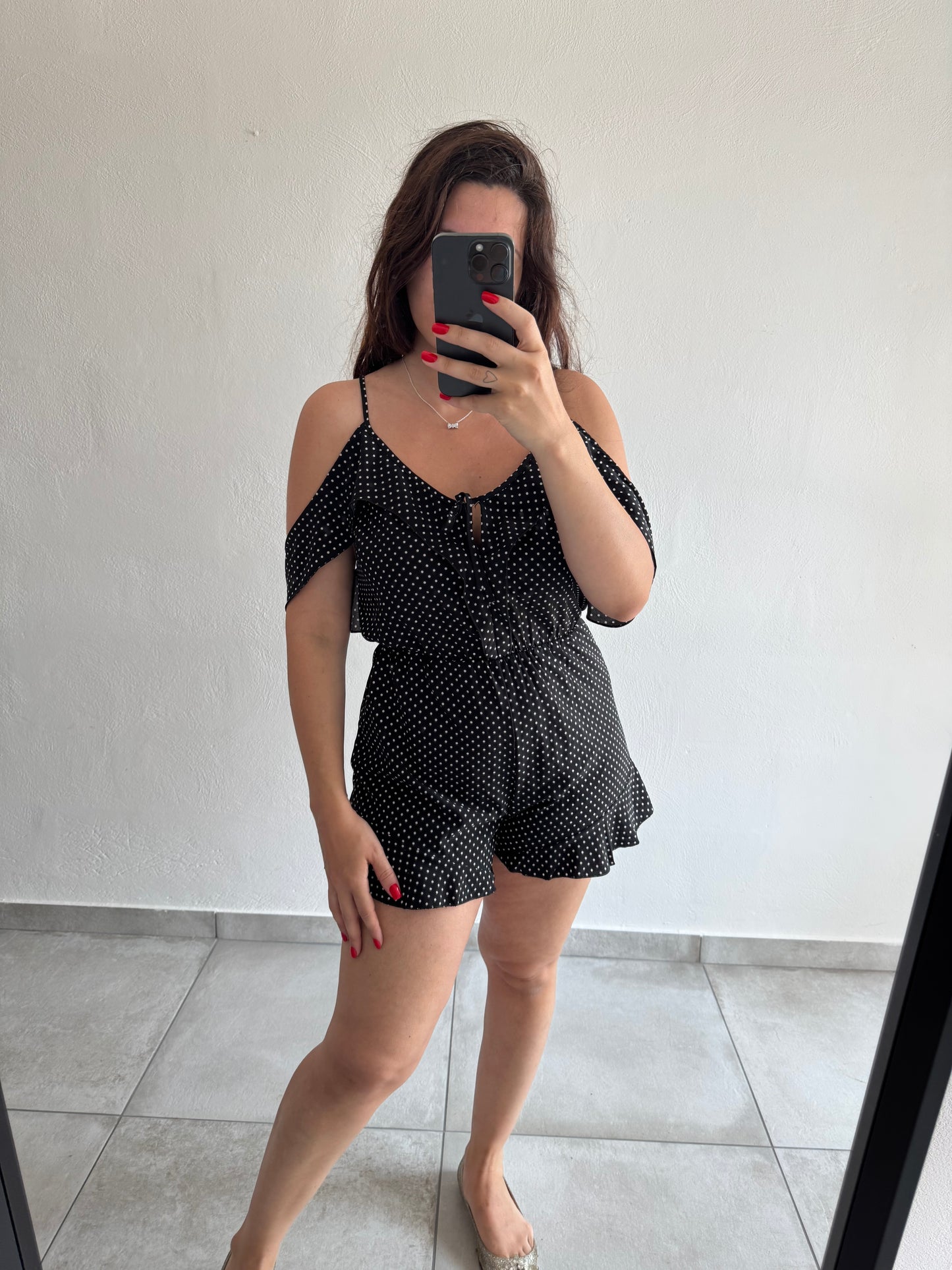 Tuta jumpsuit corta