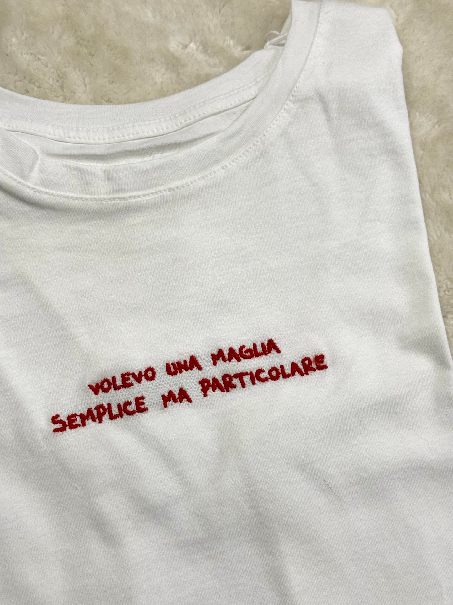 T-Shirt semplice ma particolare