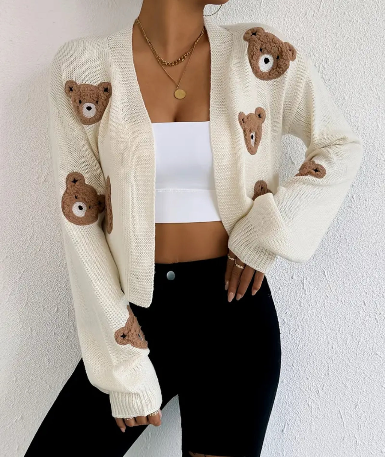 Cardigan teddy