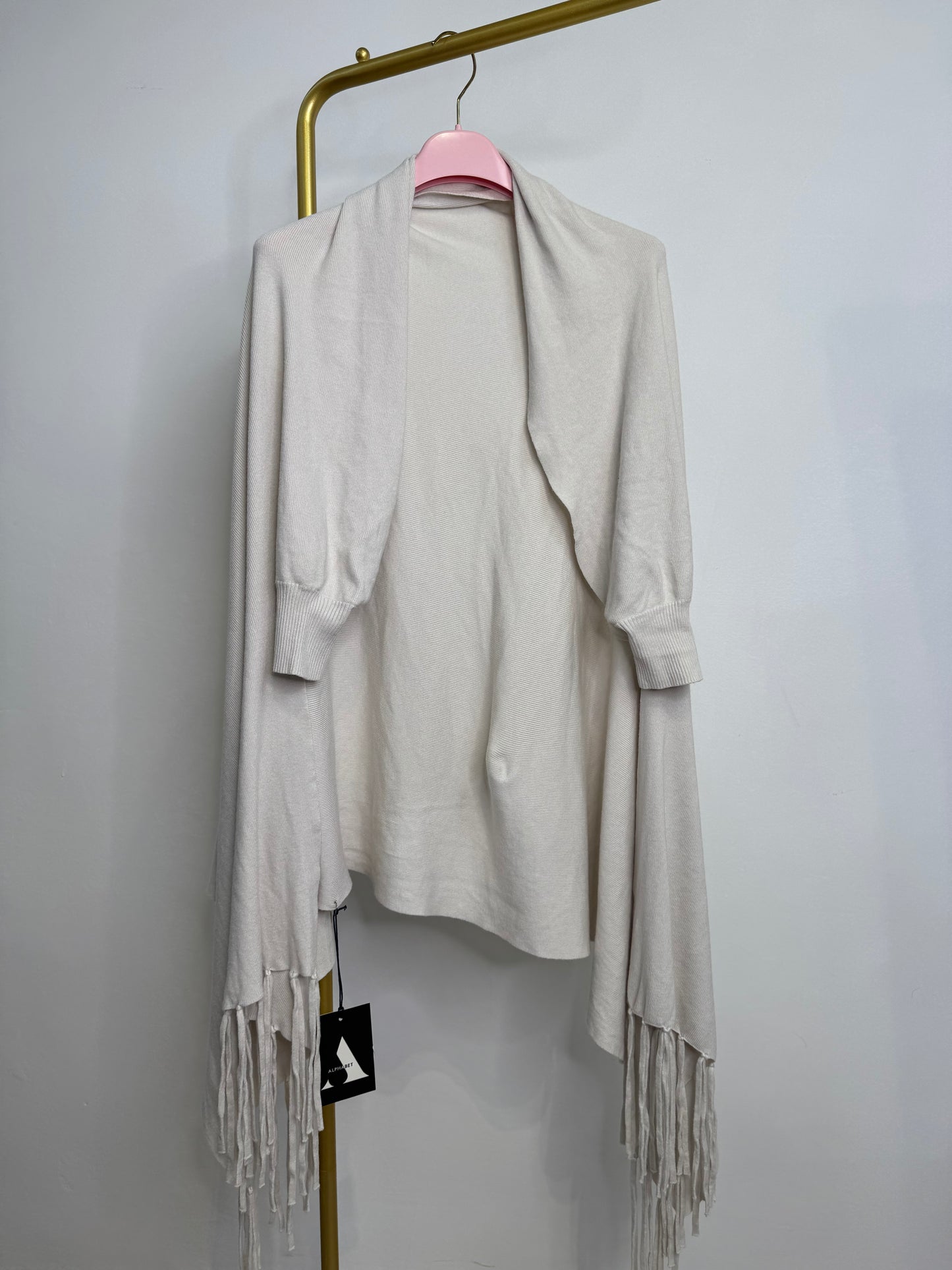 Cardigan mantellina