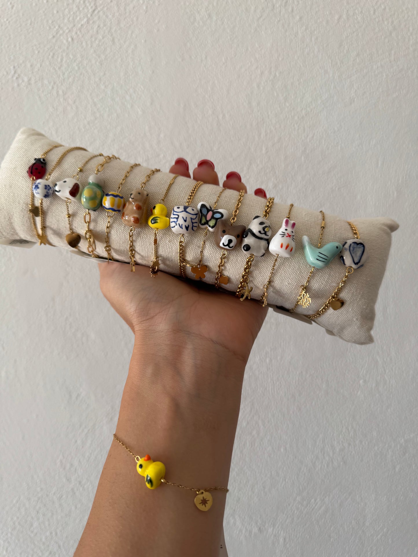 Bracciale Matilda ciondolo in ceramica