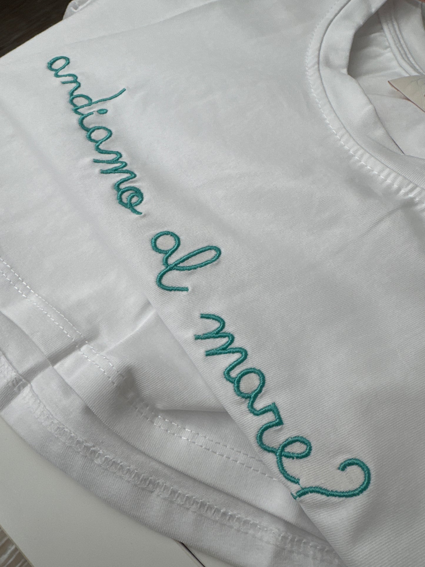 T-Shirt “Andiamo al mare?”