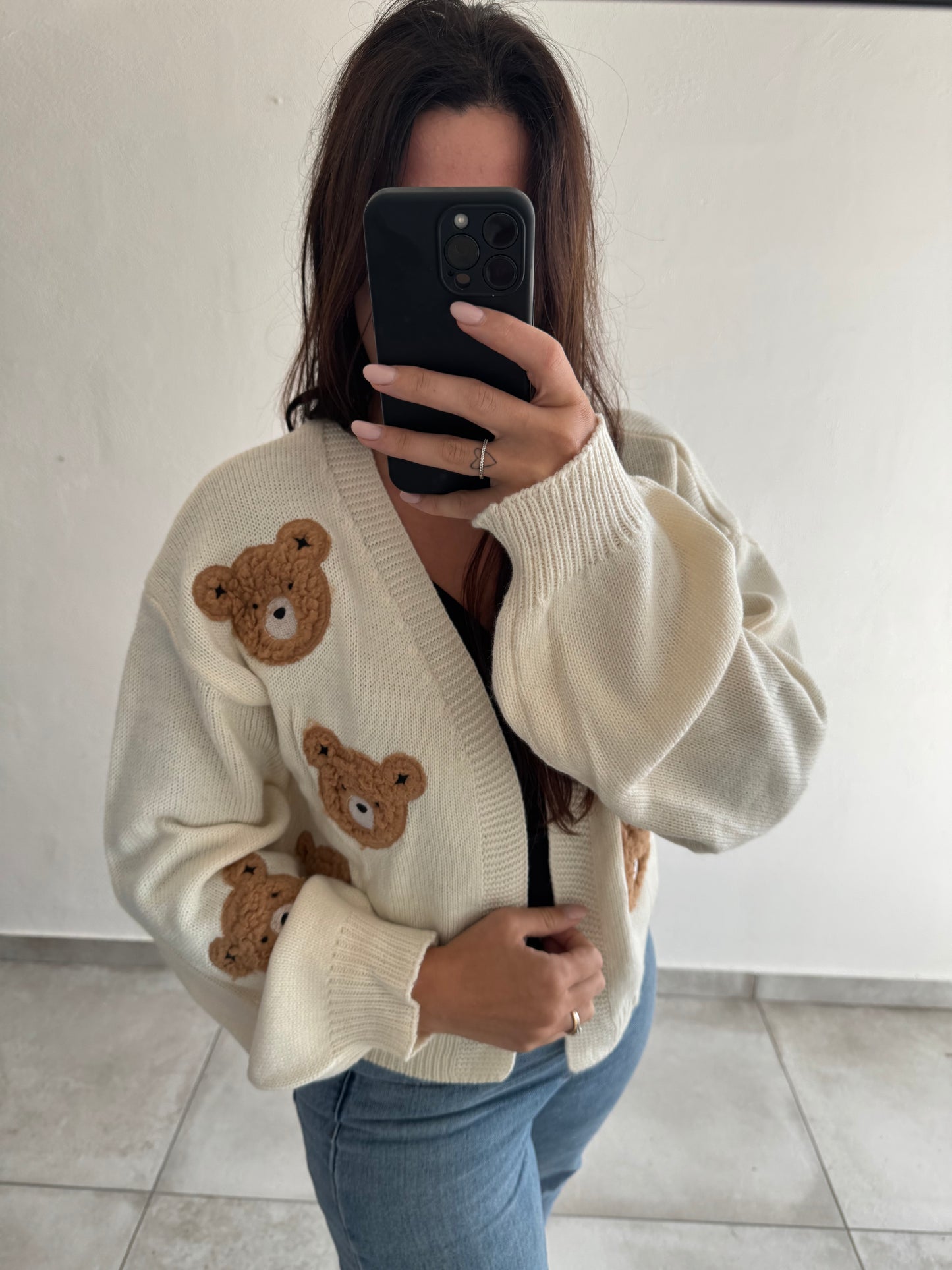 Cardigan teddy