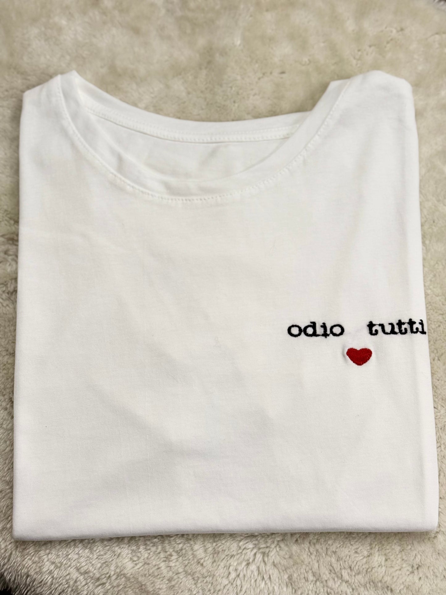 T-Shirt “Odio tutti”