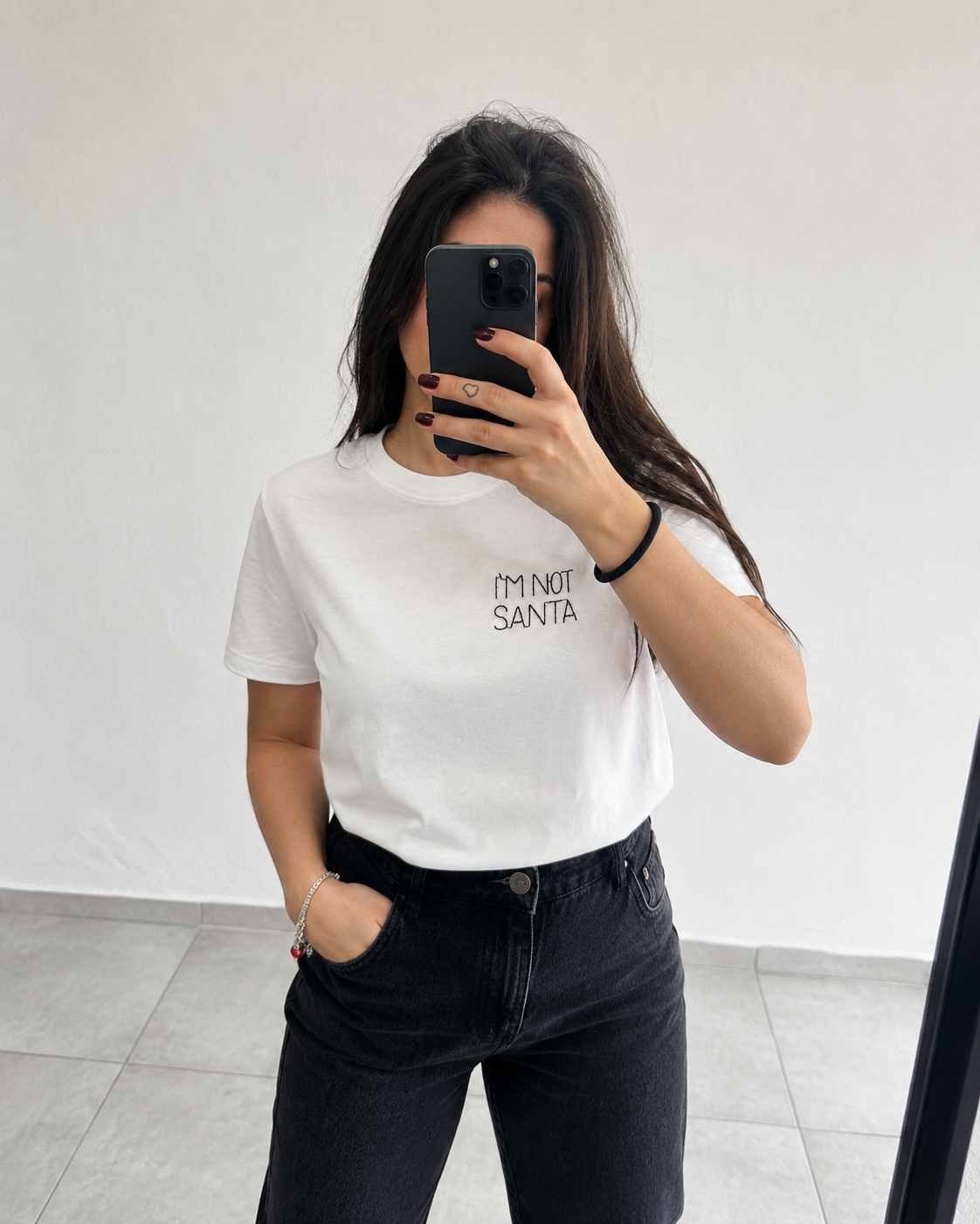 T-Shirt “I’m not santa”