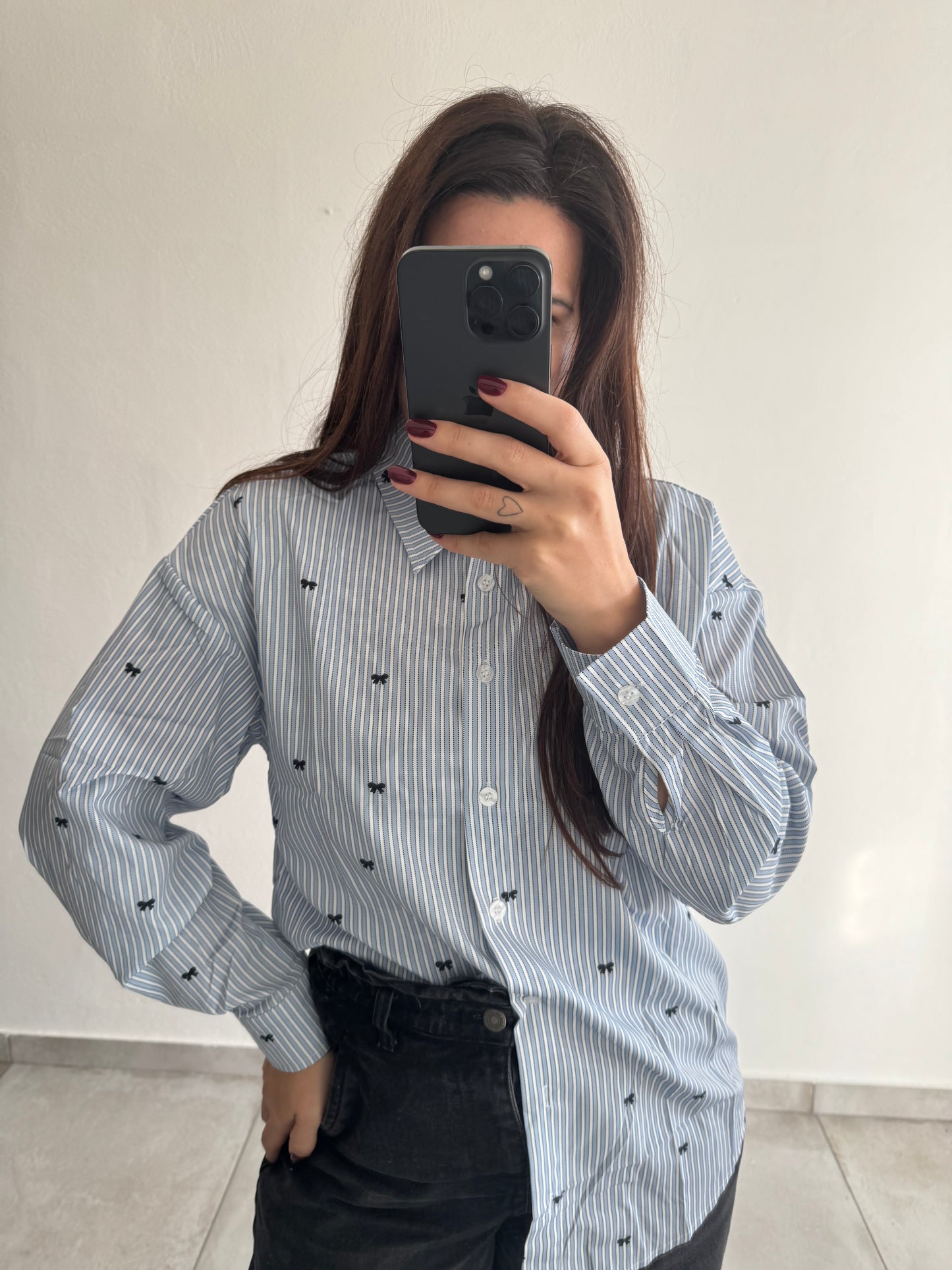 Camicia fiocchi