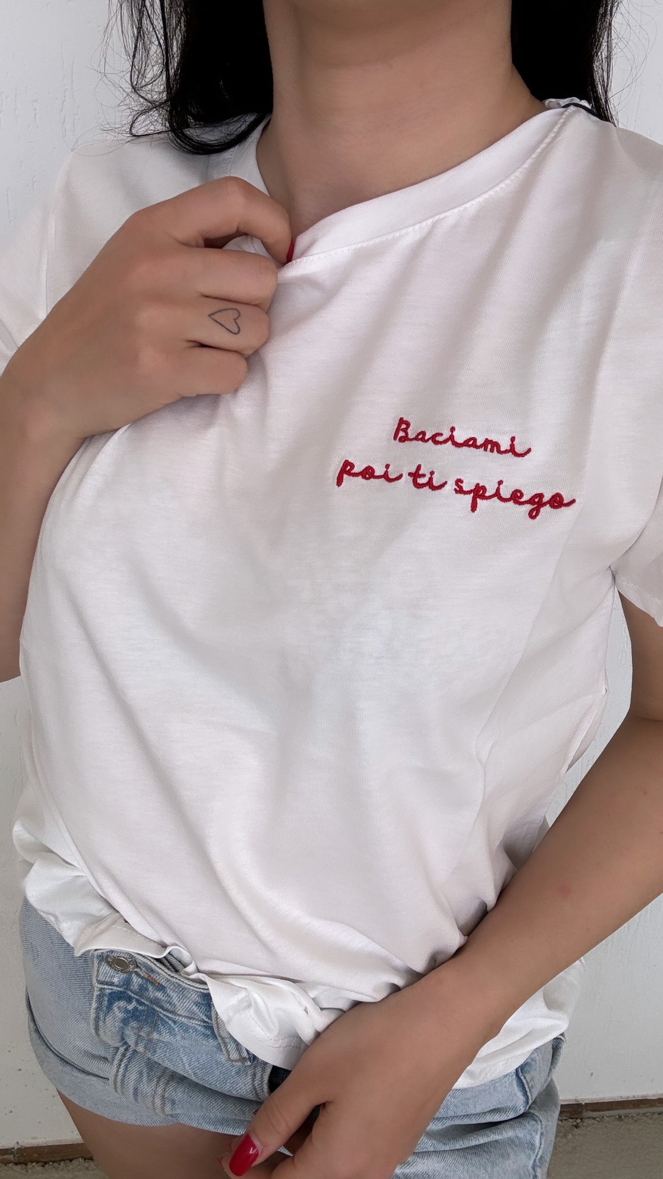 T-Shirt Baciami poi ti spiego