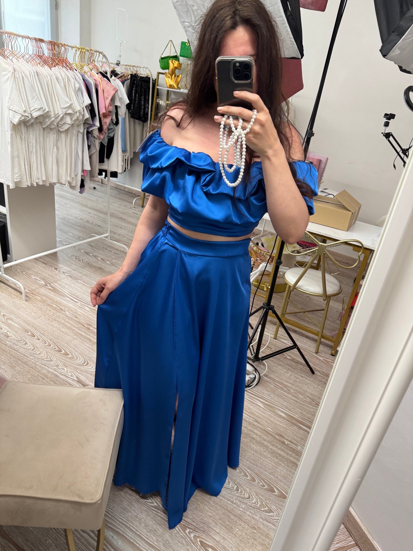 Coordinato top e gonna
