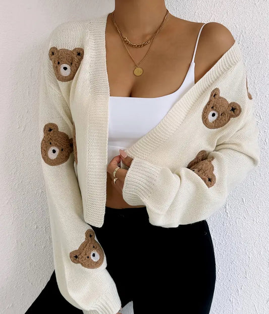 Cardigan teddy