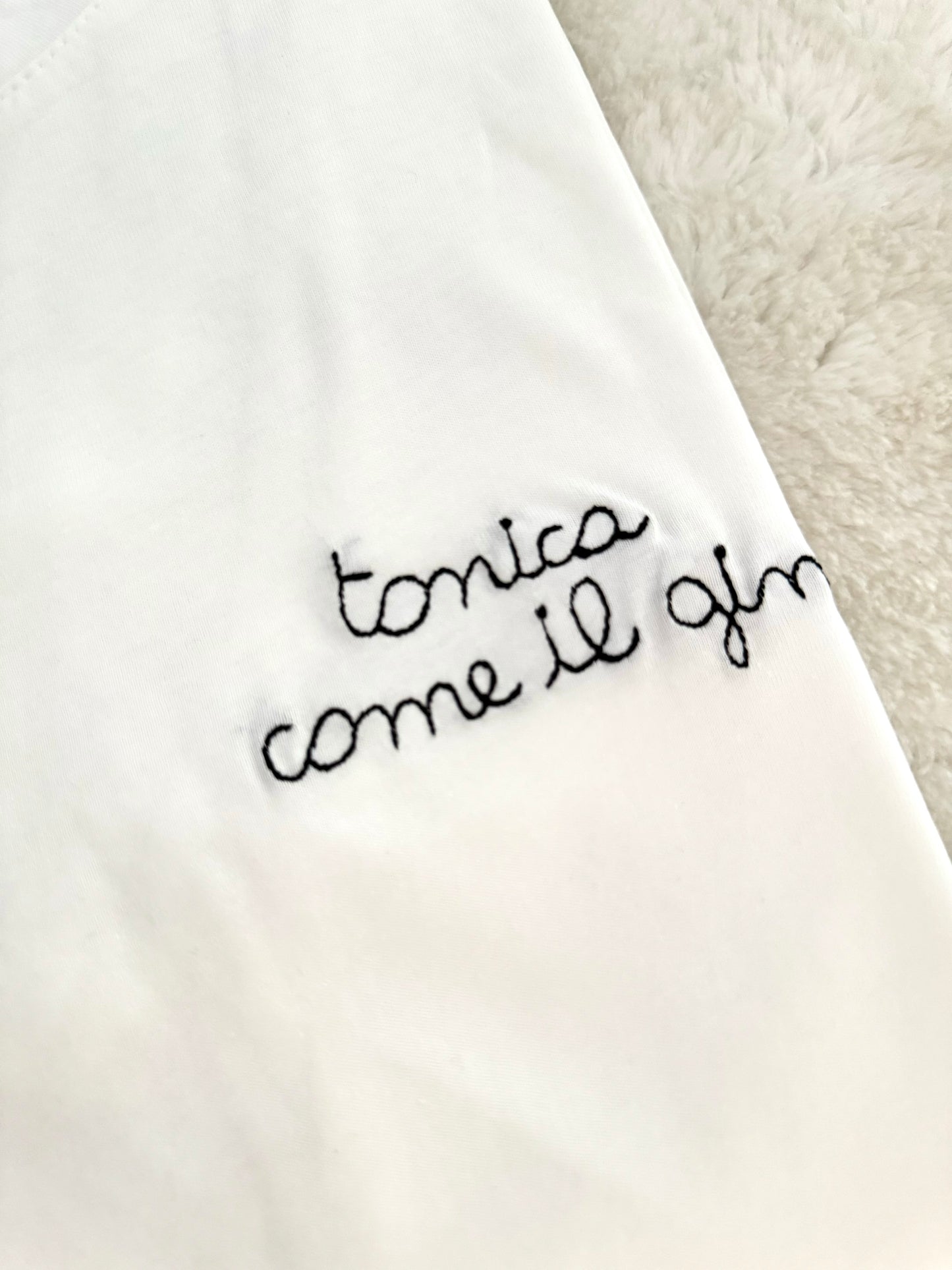 T-Shirt “Tonica come il gin”