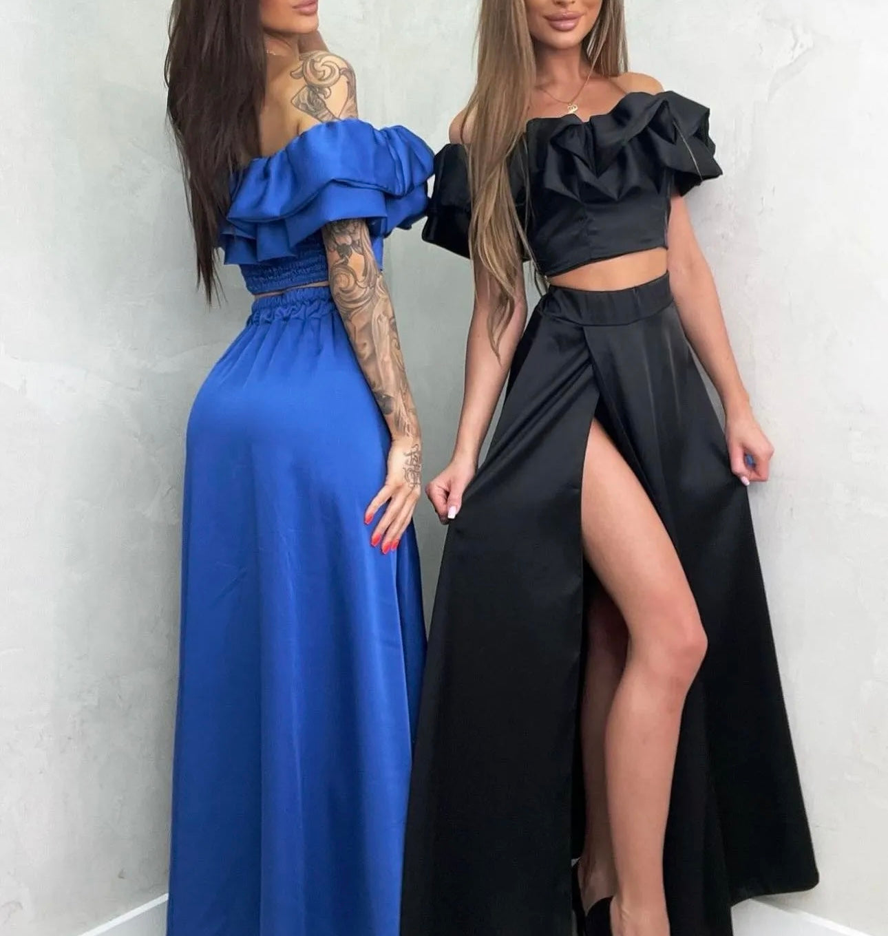 Coordinato top e gonna