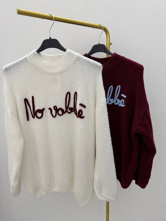 Maglione “No vabbè”