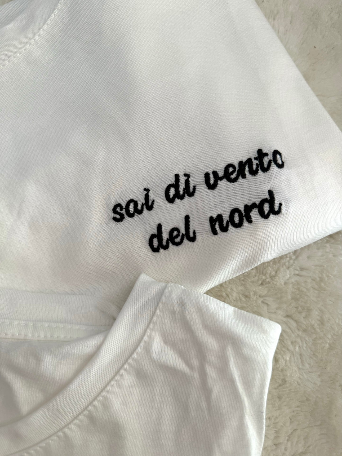 T-Shirt “Sai di vento del nord”