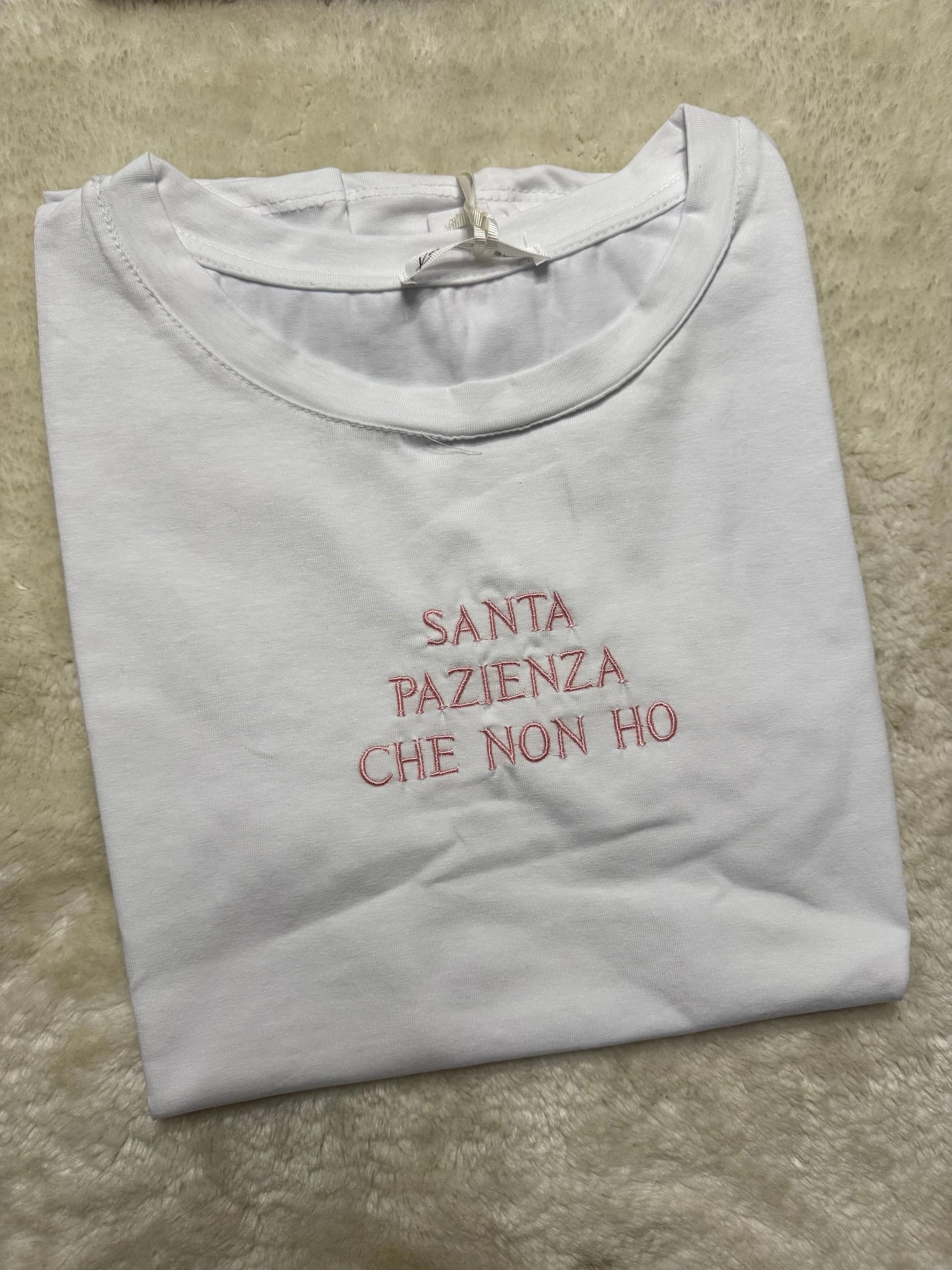 T-shirt “Ho la pazienza scaduta”