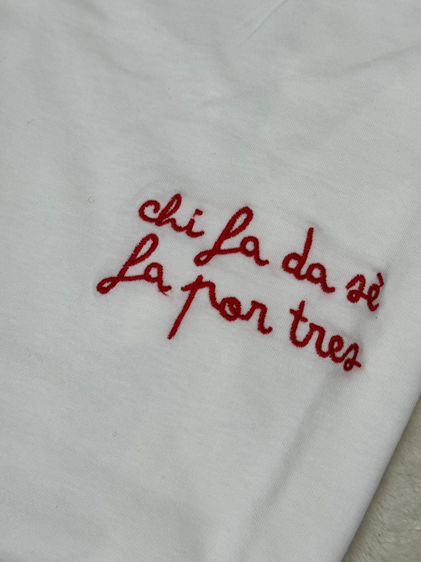 T-Shirt “chi fa da se fa por tres”