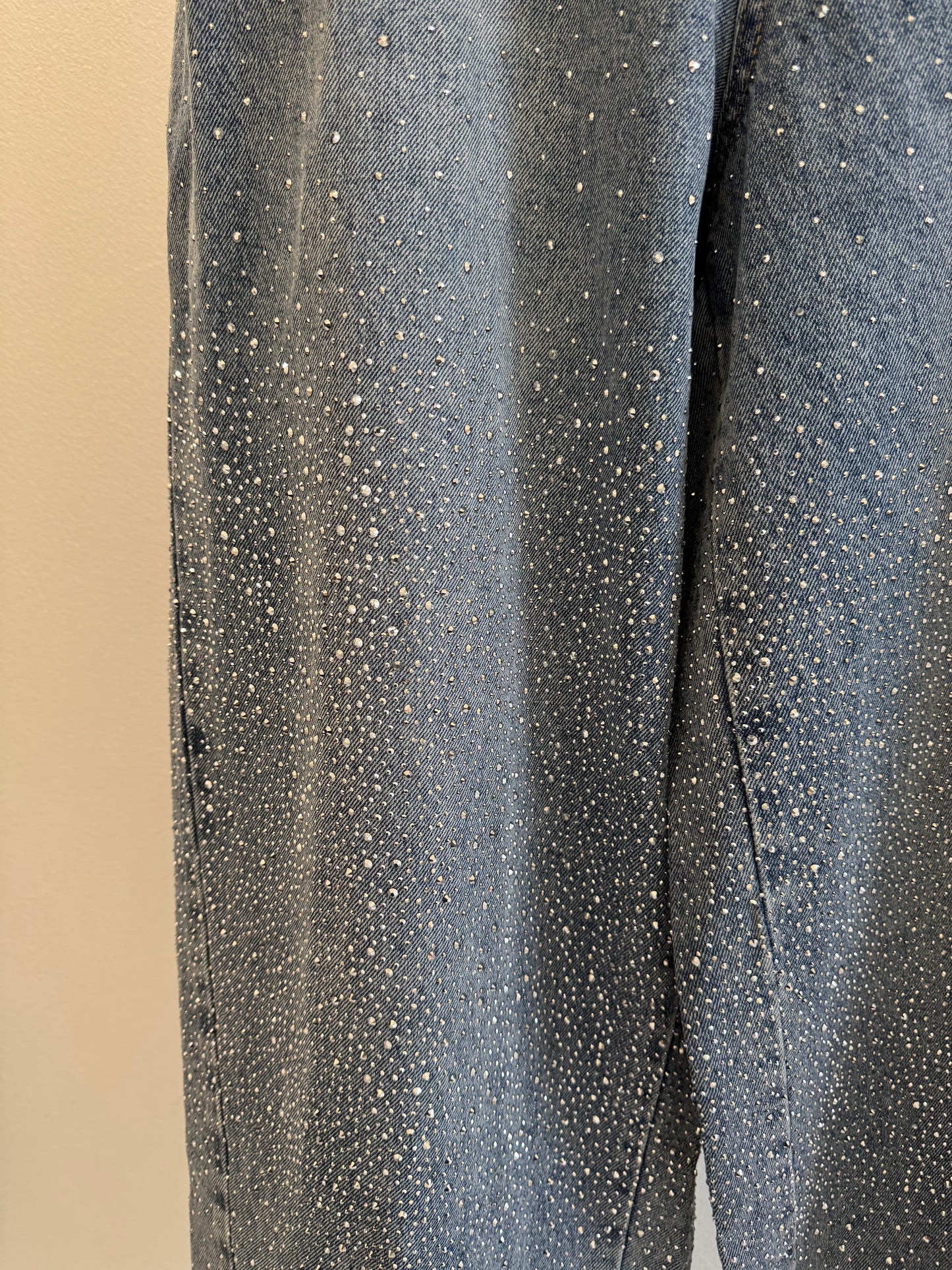 Jeans strass Baggy