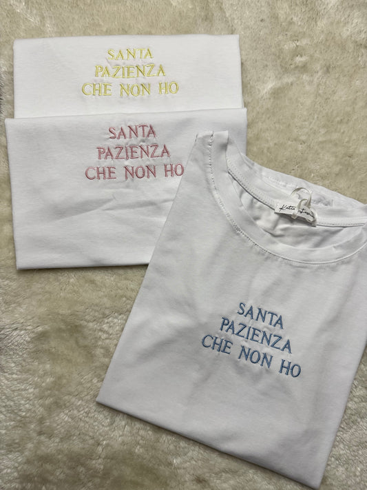 T-shirt “Ho la pazienza scaduta”