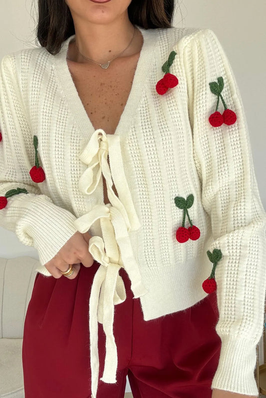 Cardigan cherry